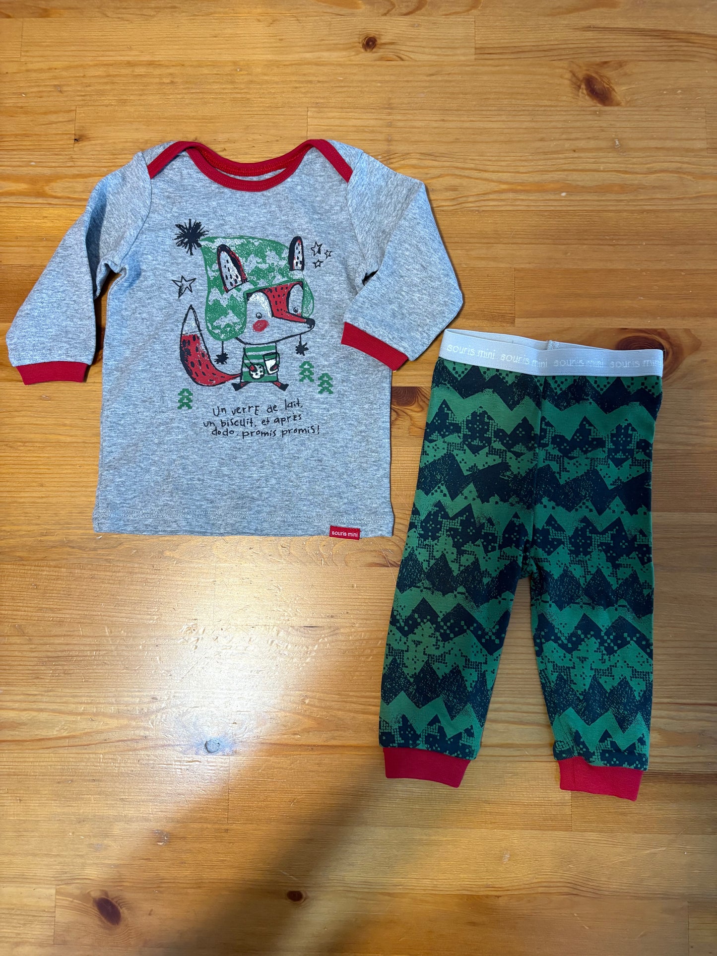 Pyjama noël Souris mini 3 mois neuf jamais porter