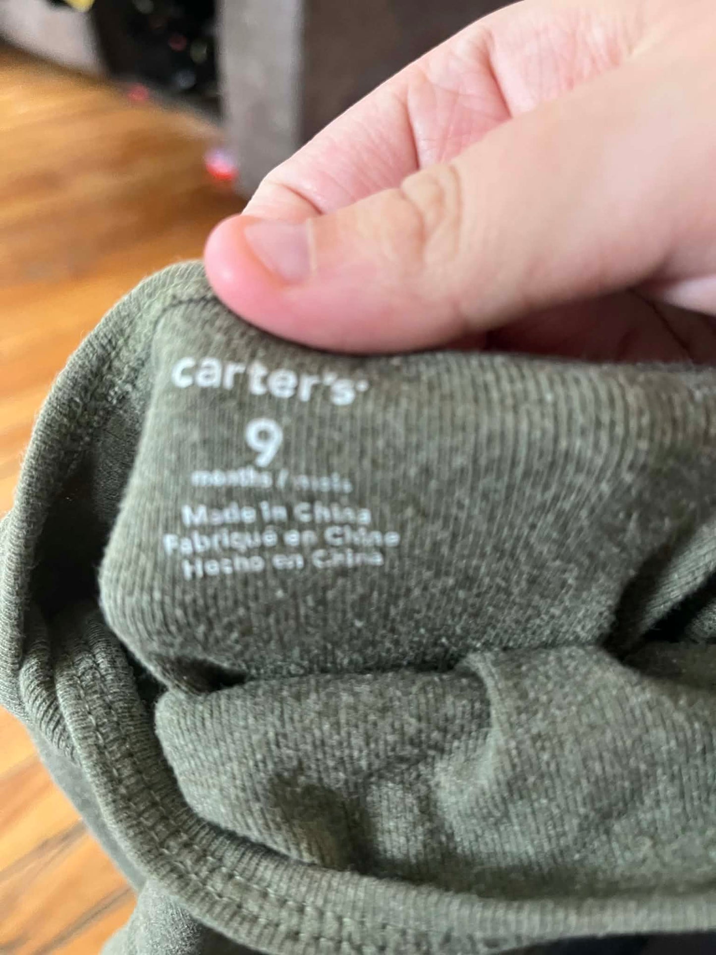 Cache-couche carter’s 9 mois