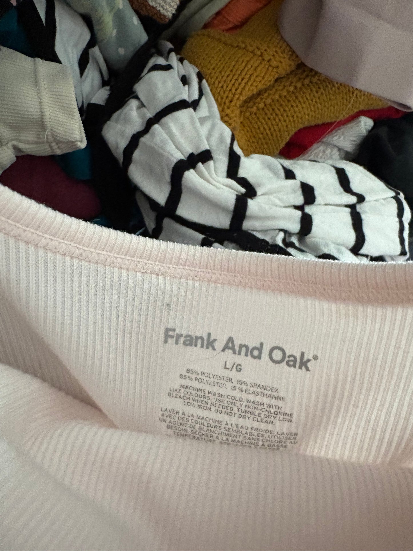 Robe frank and oak neuf large (couleur rose poudré)