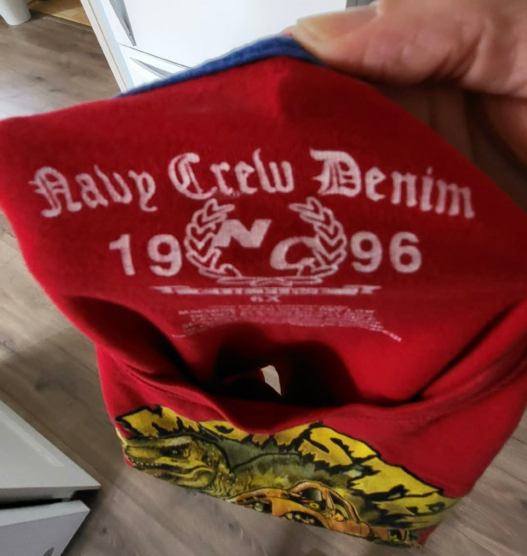 T-shirt crew denim 6 ans