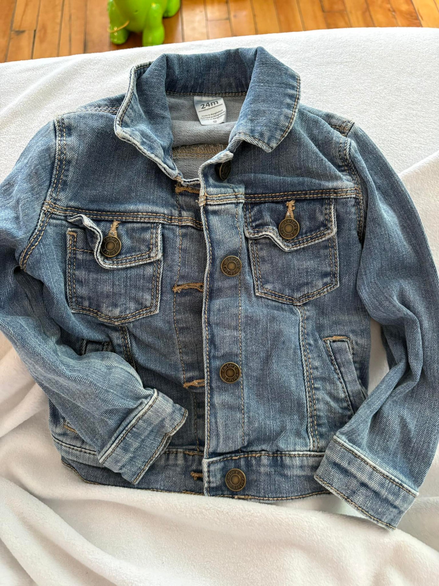 Veste jeans carter’s 24 mois