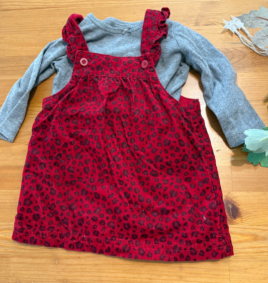 Robe carter’s avec cache-couche 9 mois