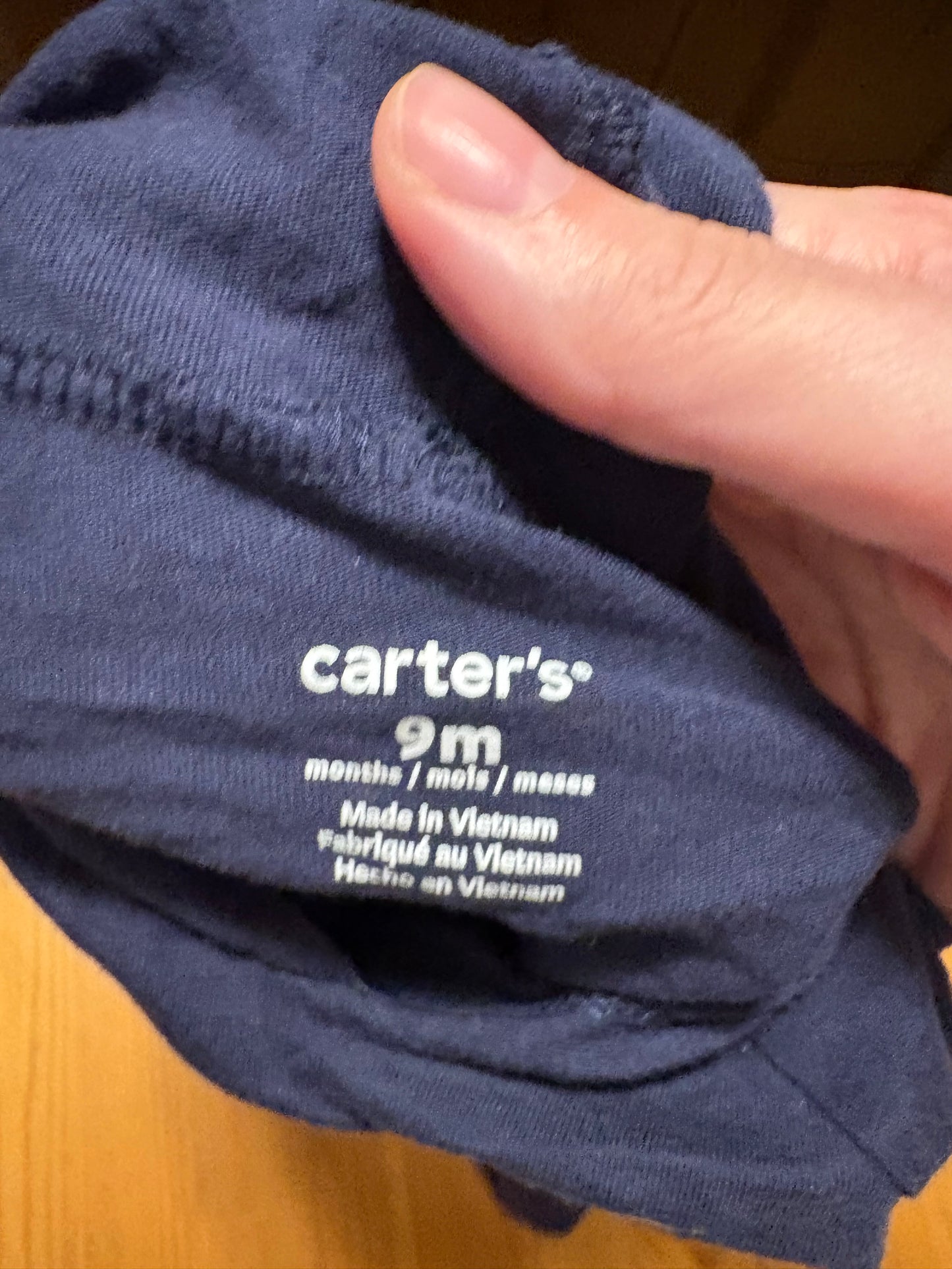 Gilet carter’s 9 mois