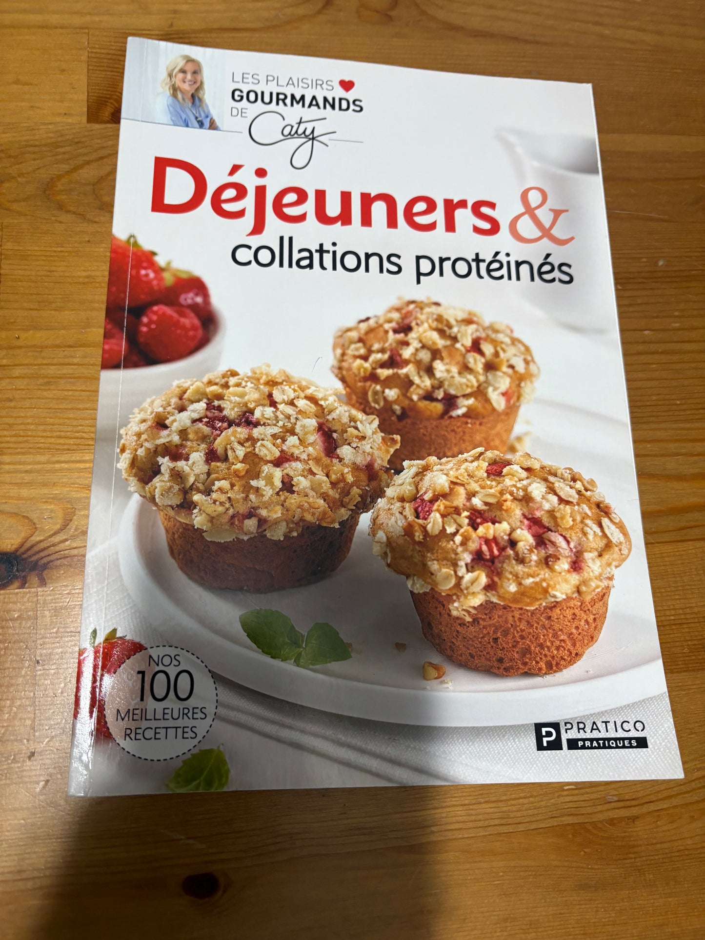 Livre de recette Les recette gourmande de Caty ( déjeuner collation protéinés) valeur 14$