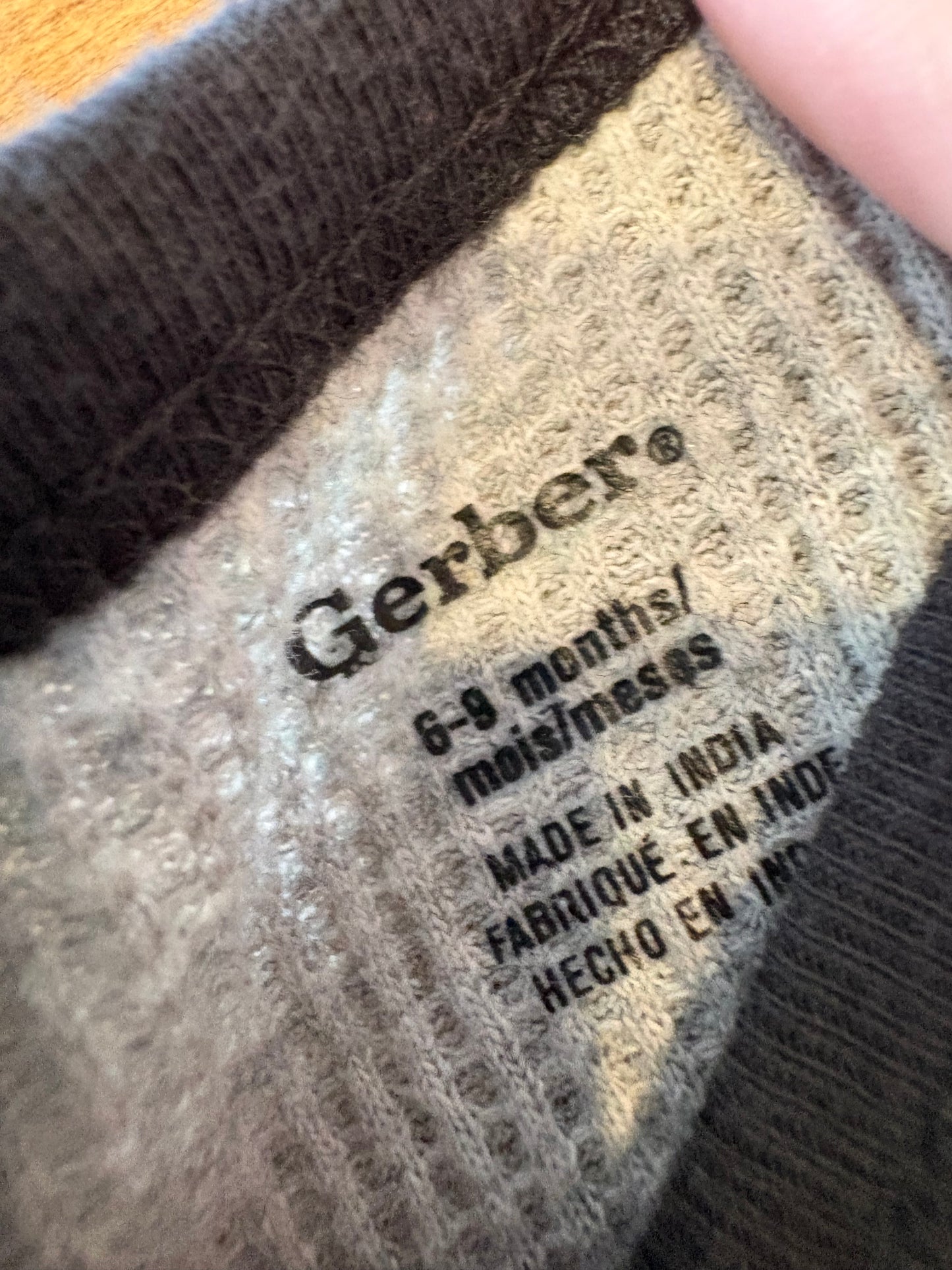 Cache couche gerber 6-9 mois