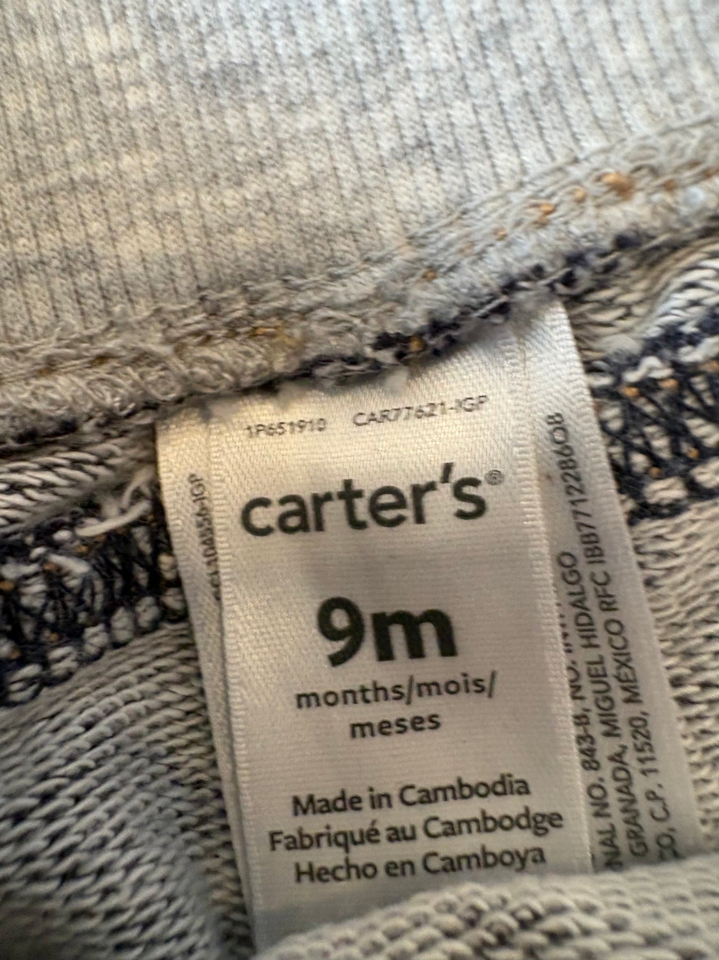 Pantalon carter's 9 mois