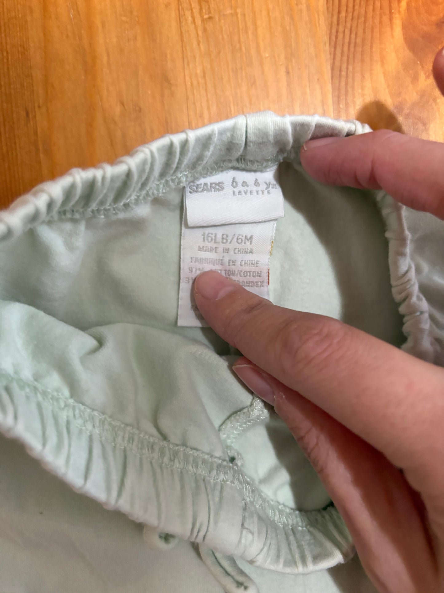 Pantalon sears 6 mois vintage comme neuf