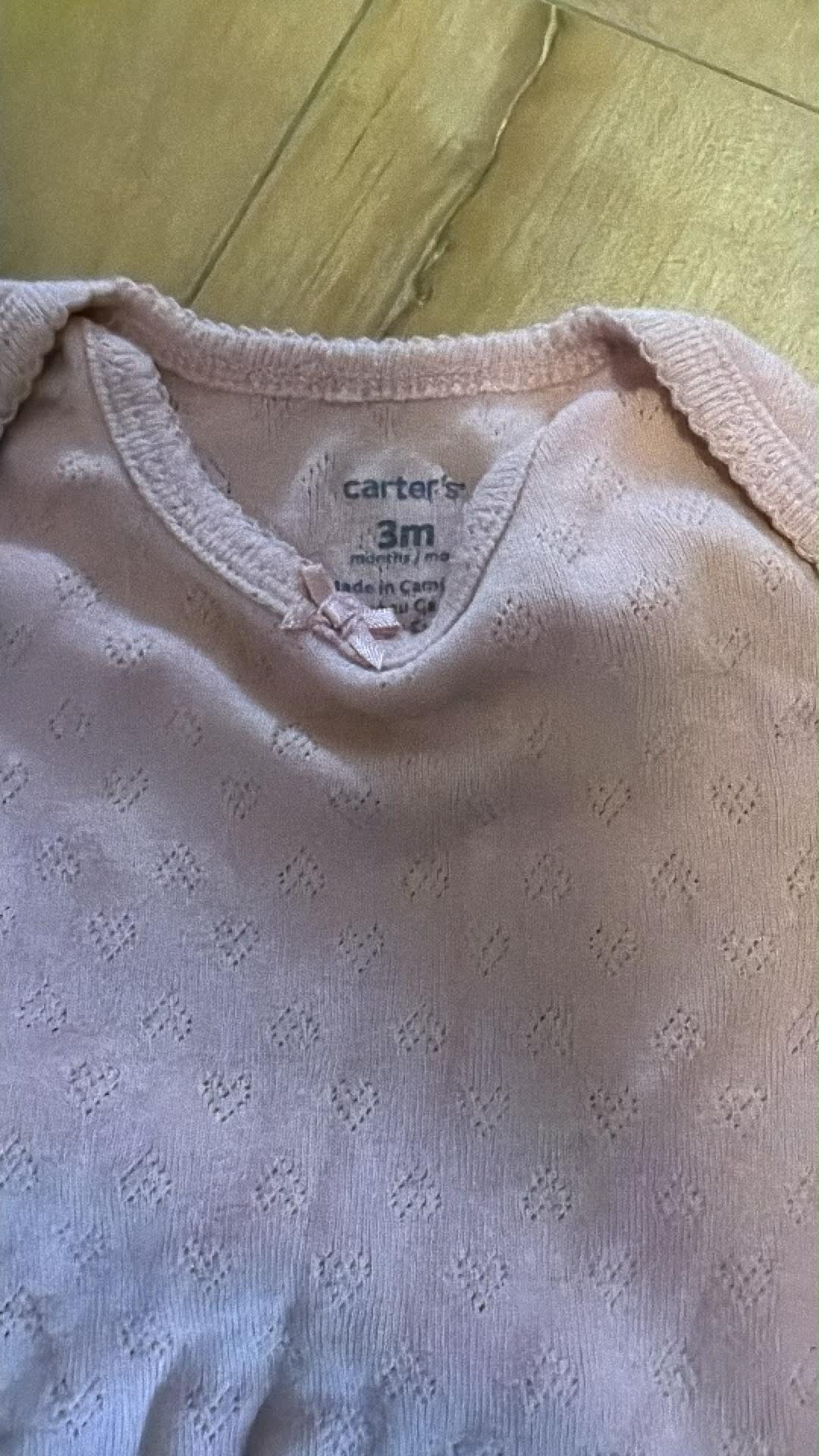 Cache-couche carter’s 3 mois