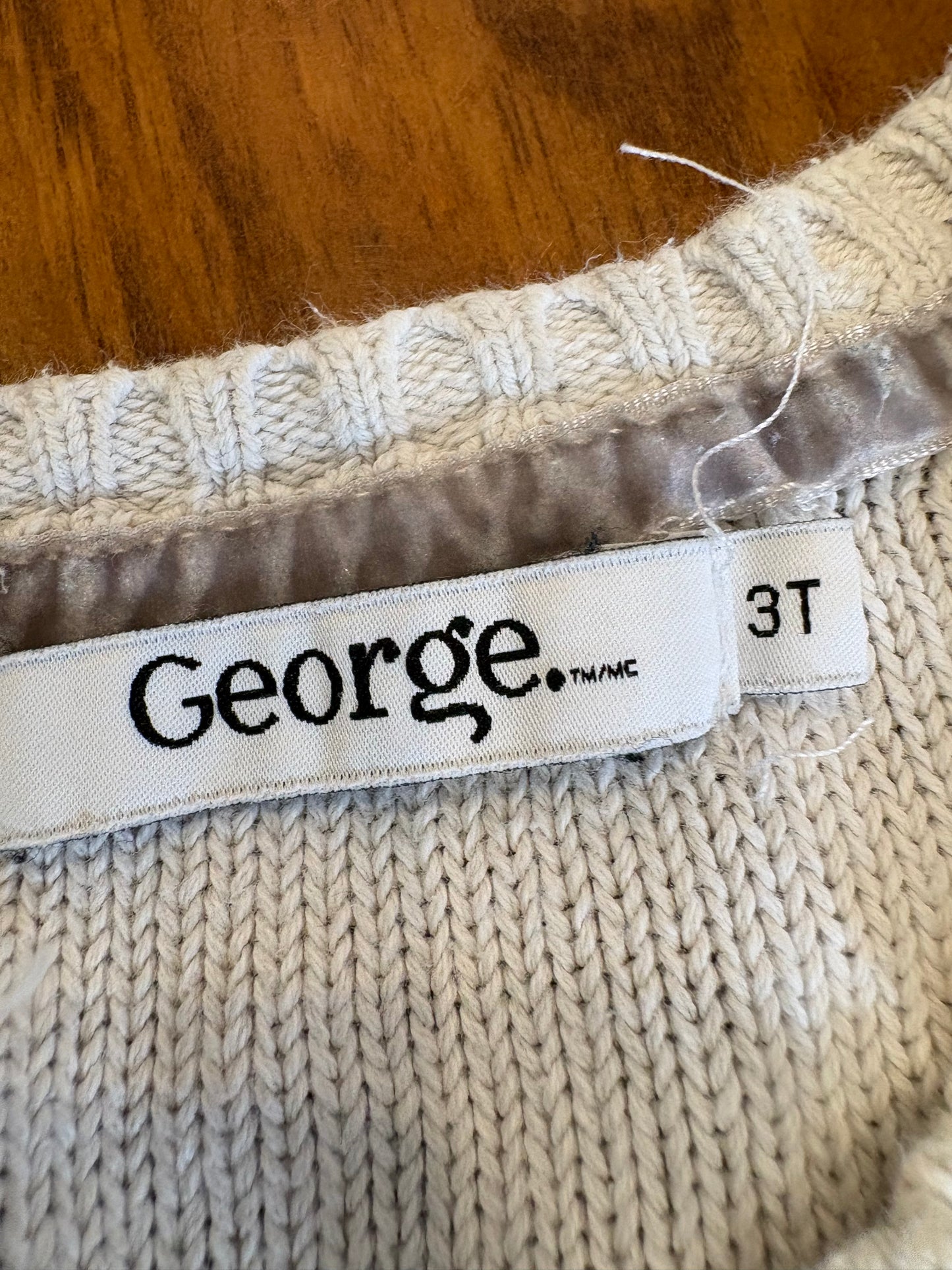 Veste laine George 3T (cmb)
