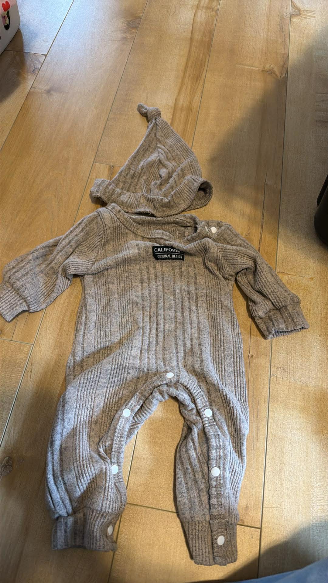 Ensemble pyjama bonnet 3-6 mois
