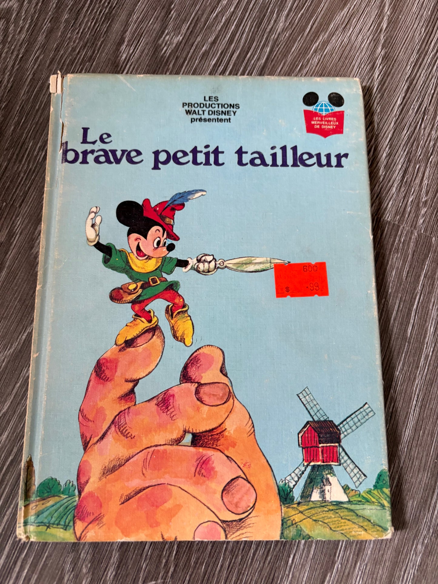 Livre disney vintage Le brave petit tailleur