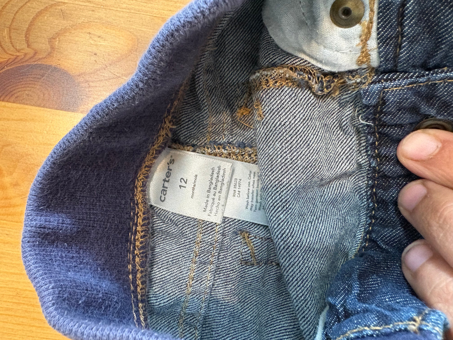 short carter’s 12 mois