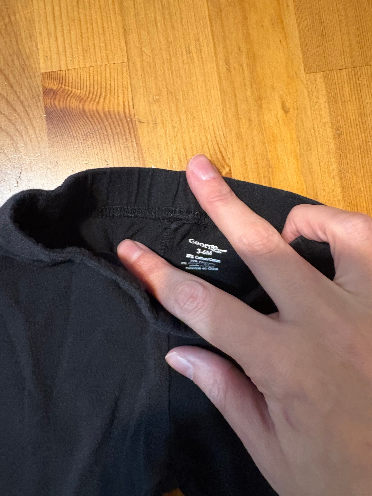 legging george 3-6 mois