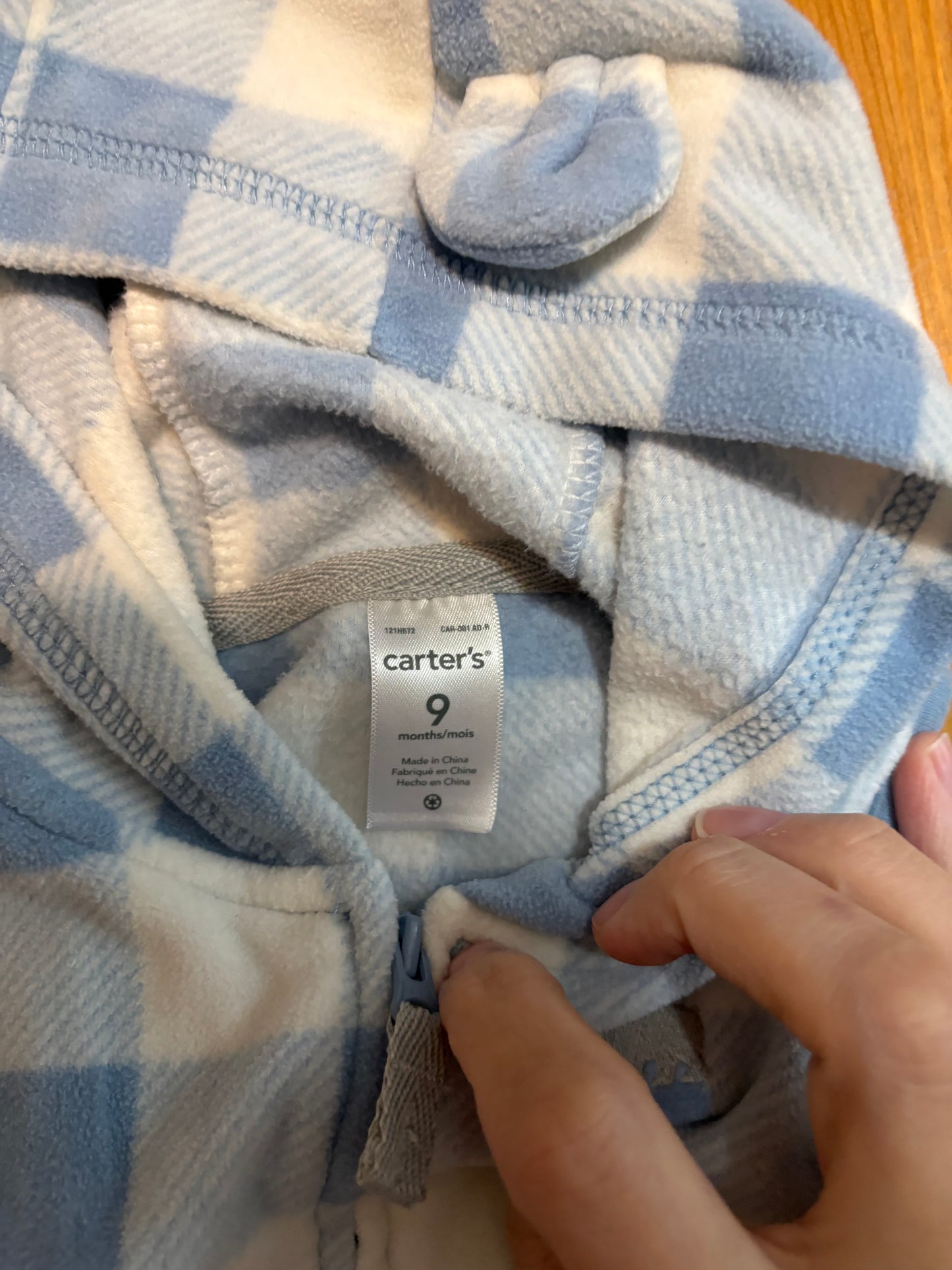 Veste sans manche carter’s 9 mois