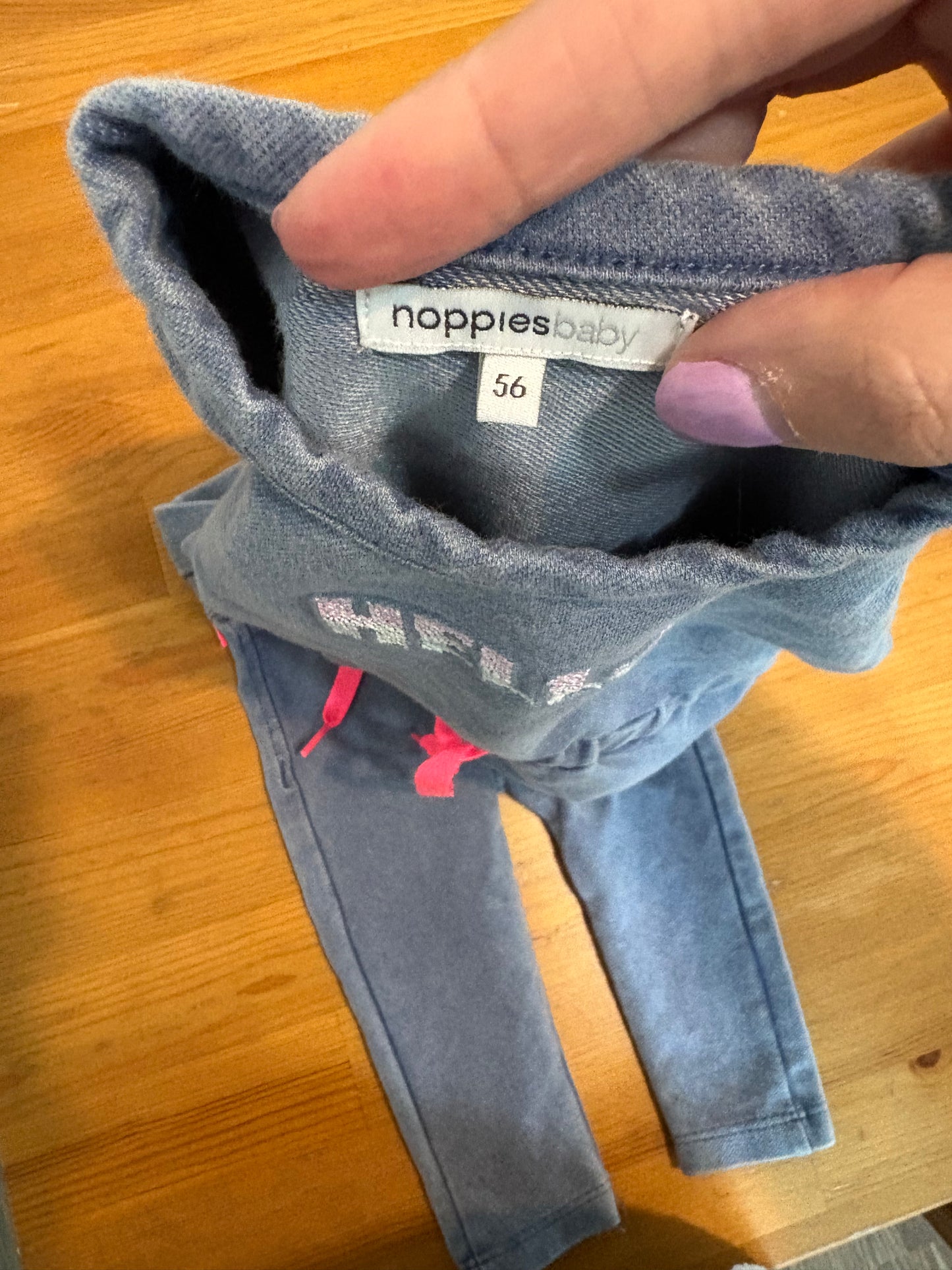 Ensemble noppie baby comme neuf 3 mois