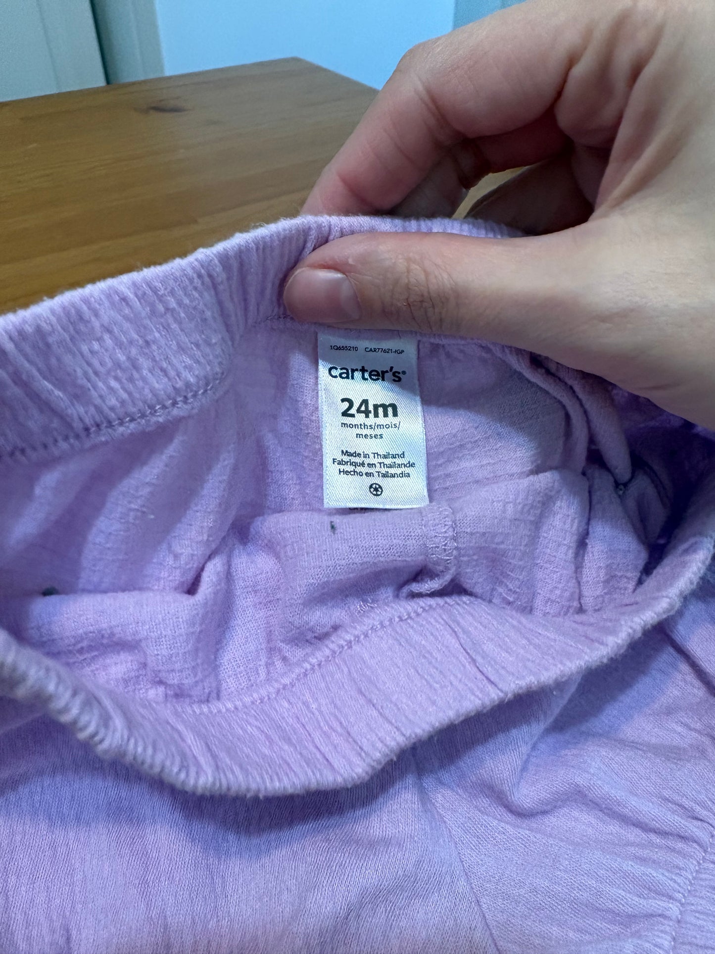 Short carter’s 24 mois