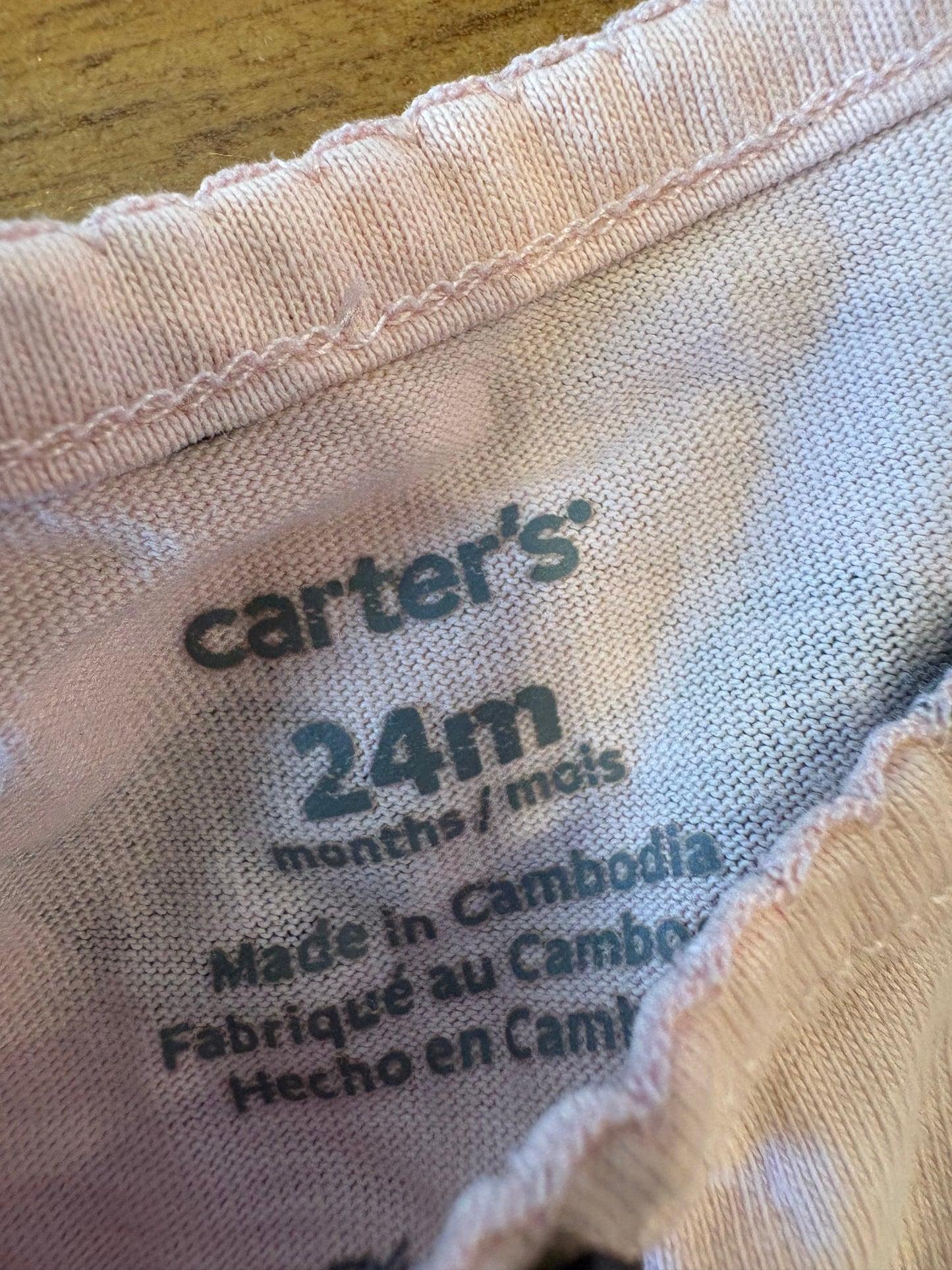 Cache couche carter's 24 mois
