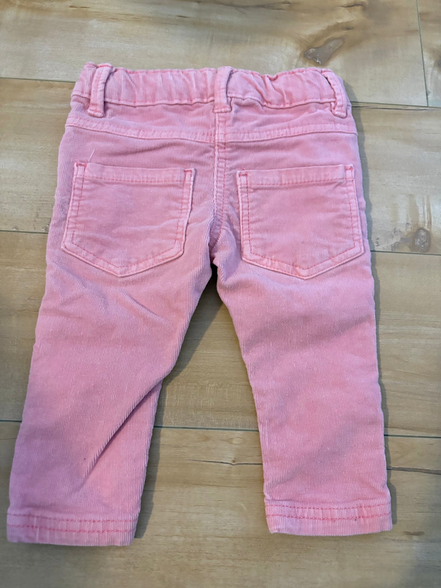 Pantalon minoti 9-12 mois velour ajustable