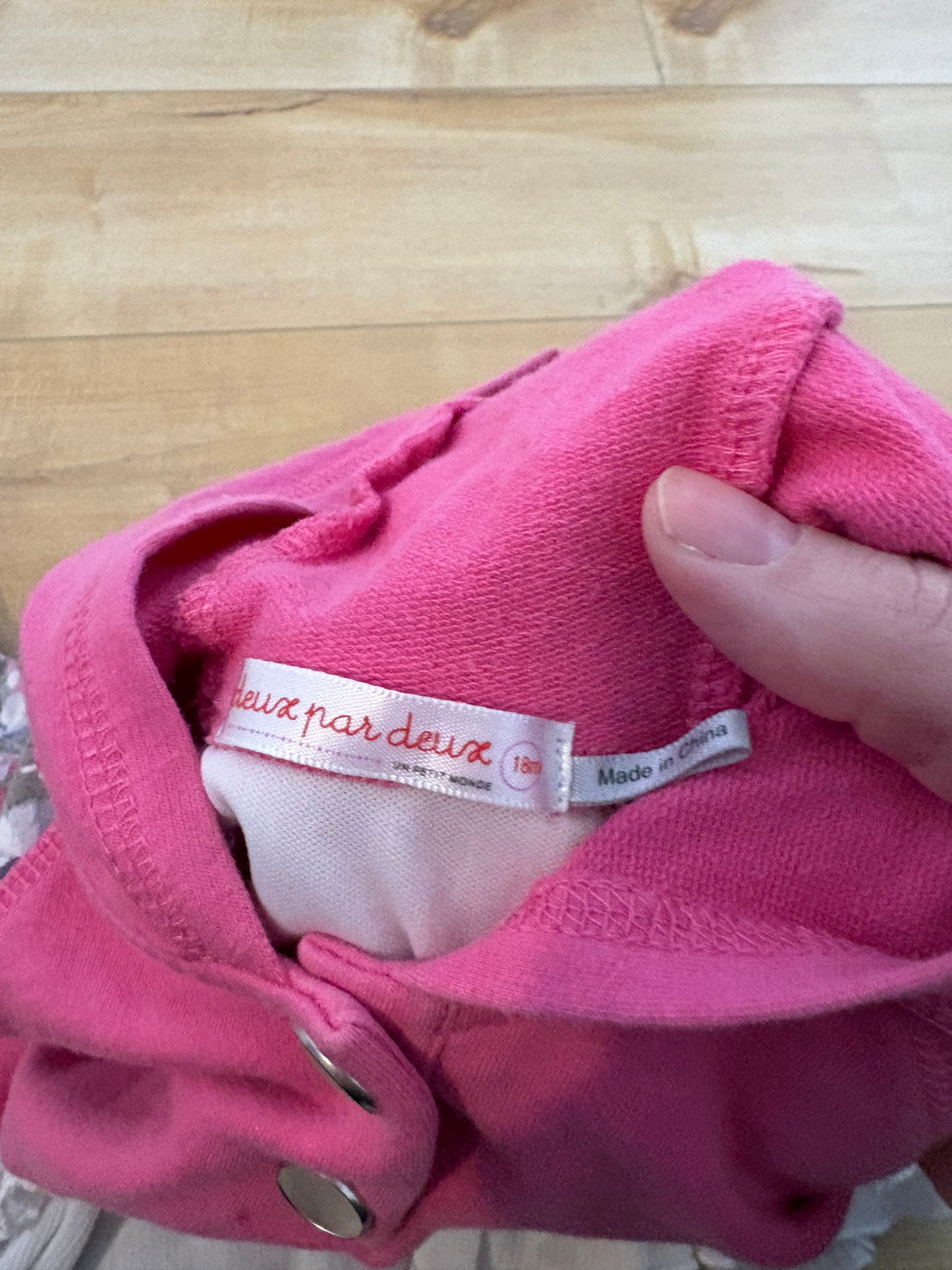 Tunique deux par deux 18 mois