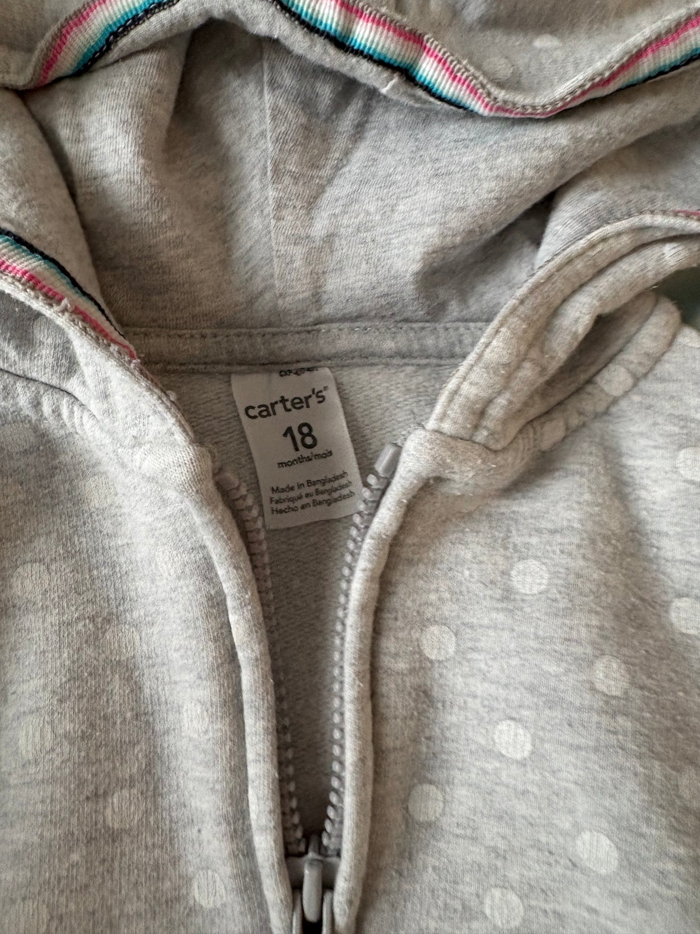 Veste carter’s 18 mois