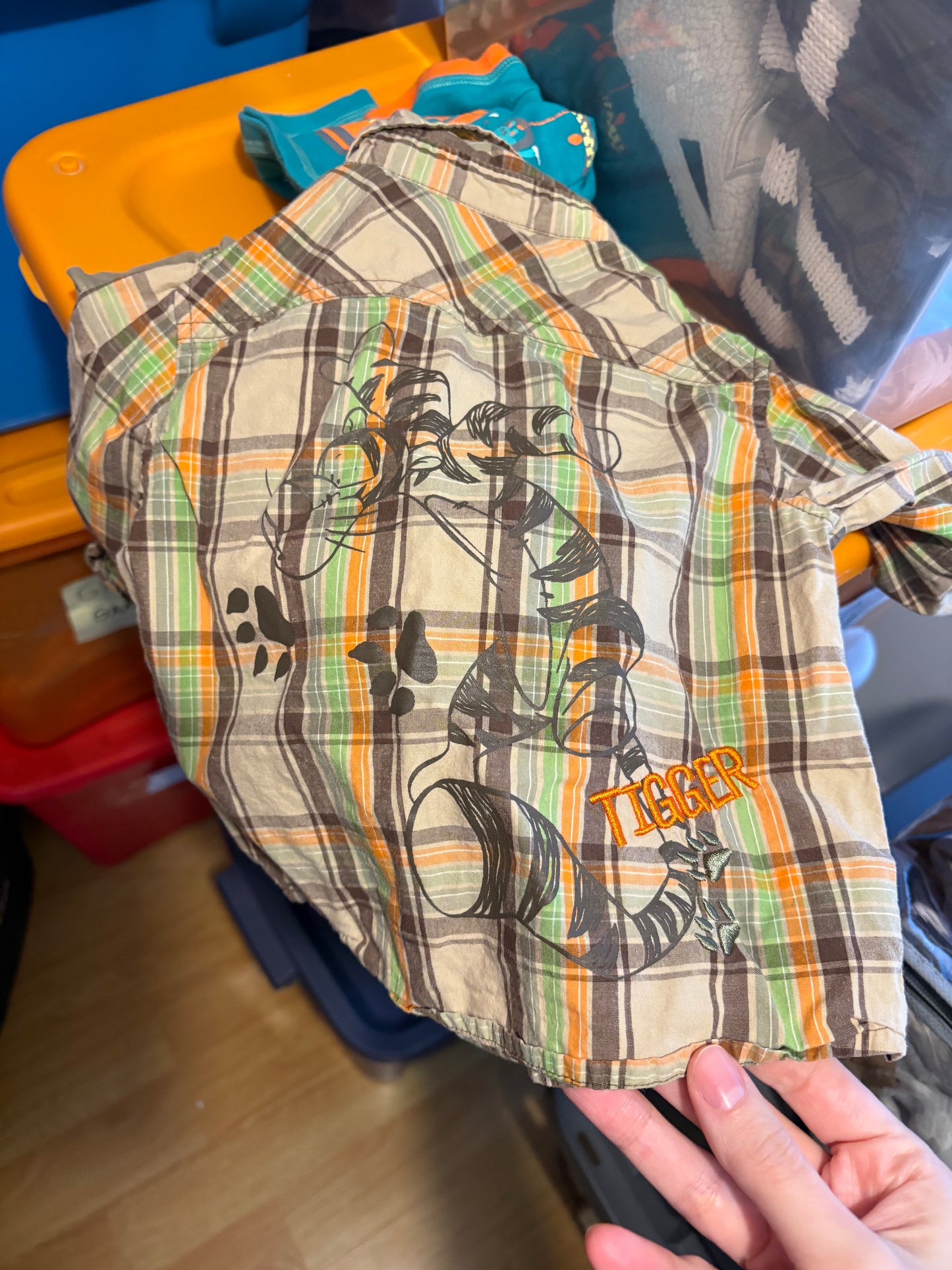 chemise disney tigrou 12 mois