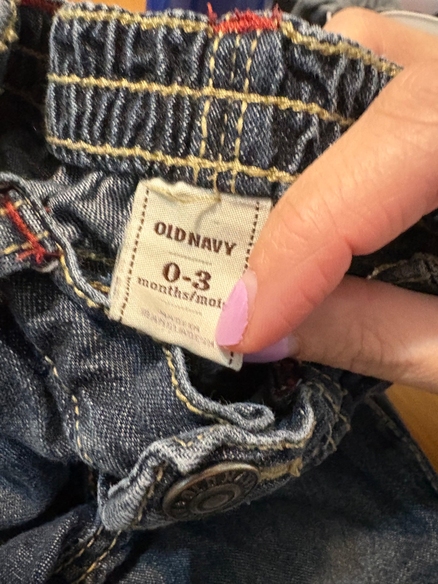 Jeans old navy 0-3 mois