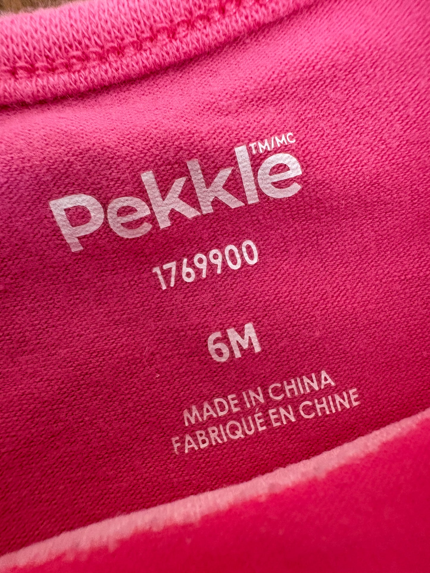 Chandail Pekkle 6 mois (cmb)