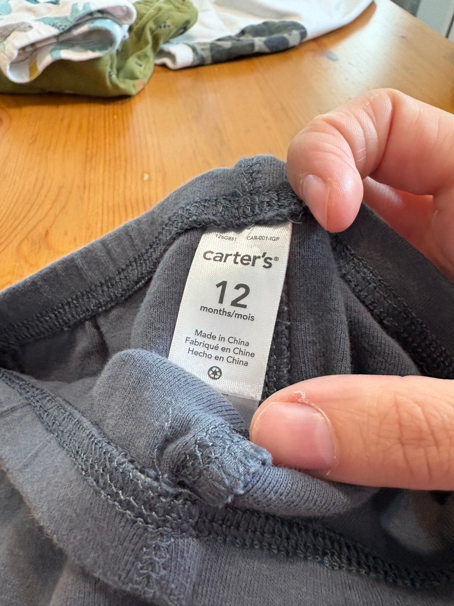 Pantalon carter’s 12 mois