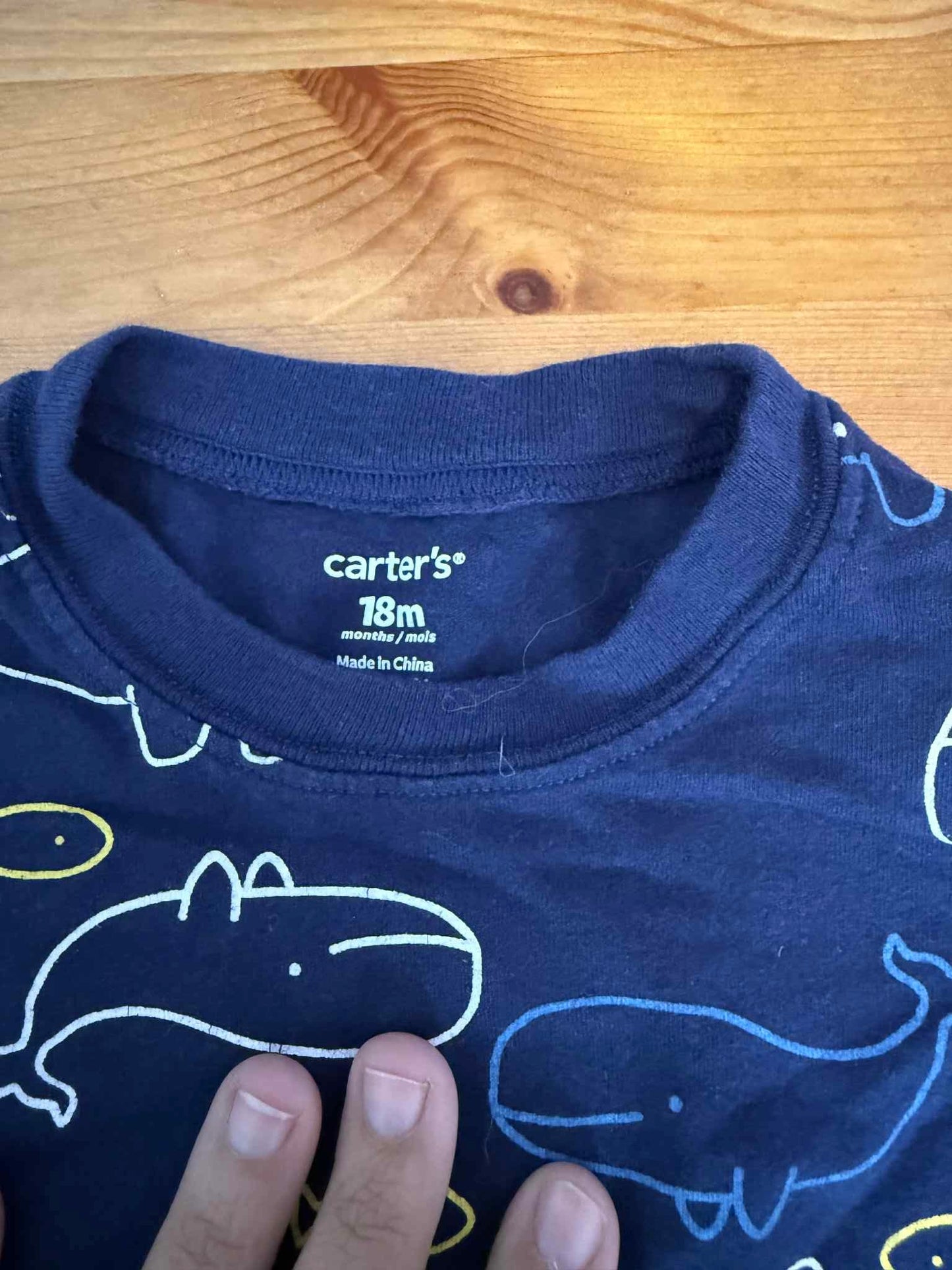 Cache-couche carter’s 18 mois
