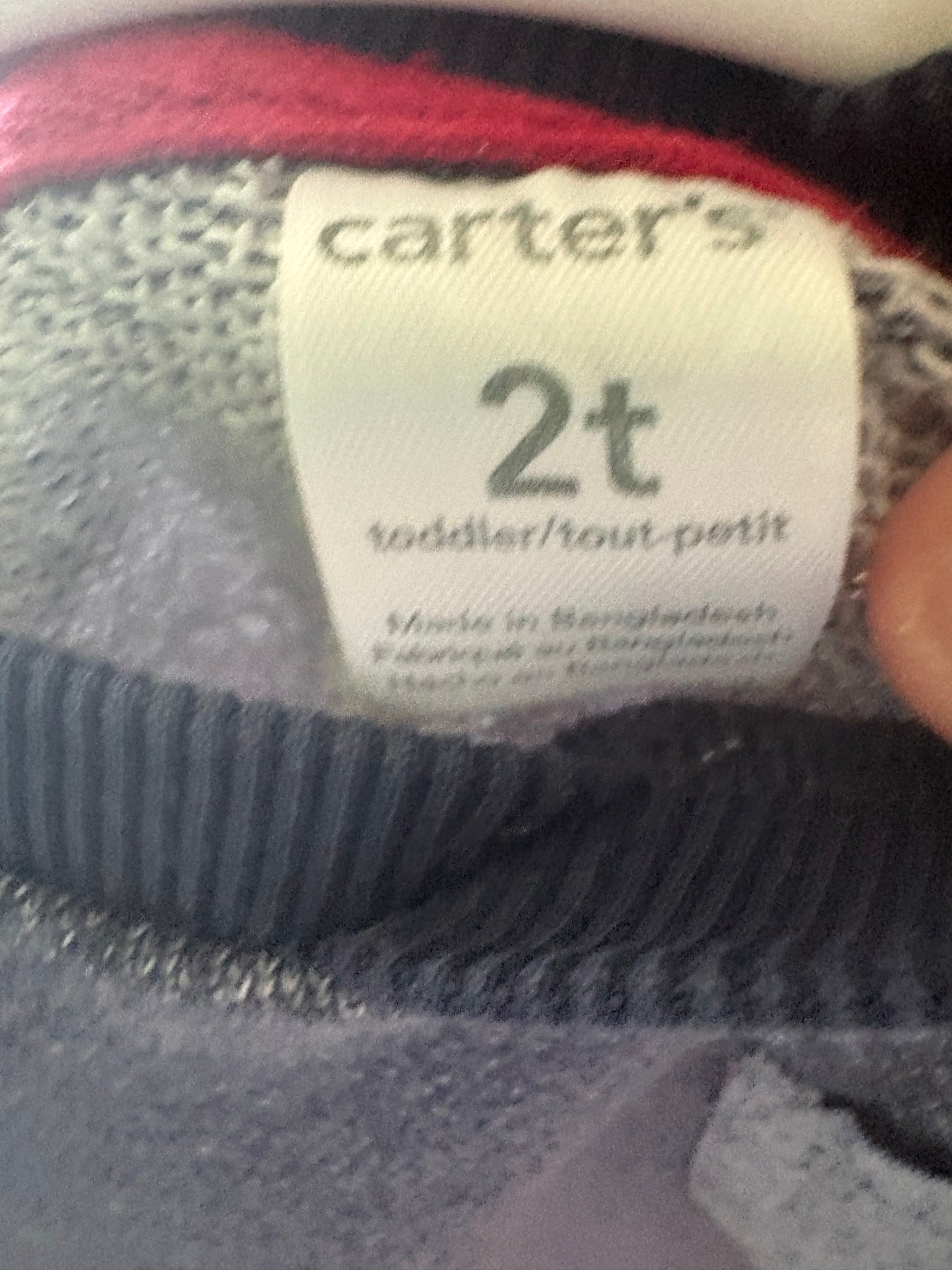 Hoodie carter's 2T (cmb)