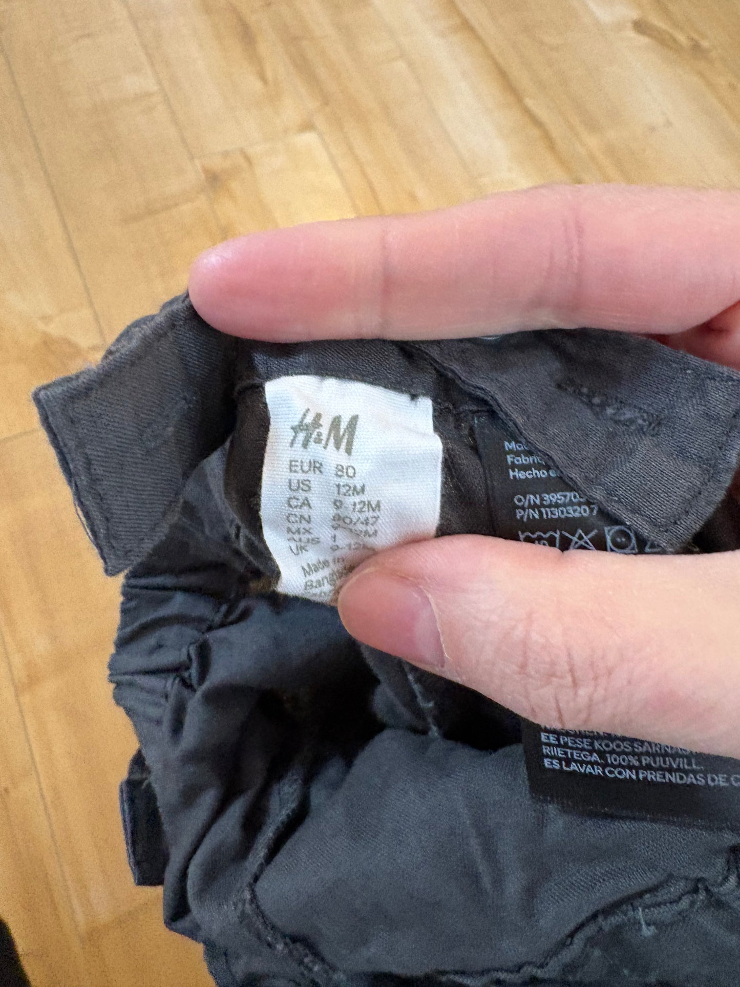 Salopette neuve h&m 9-12 mois