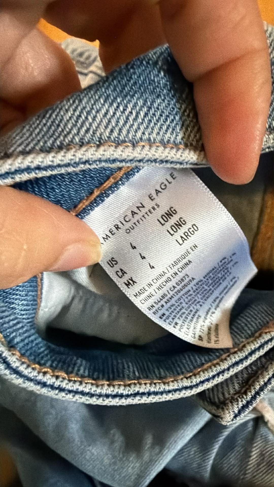 Jeans american eagle 4 long