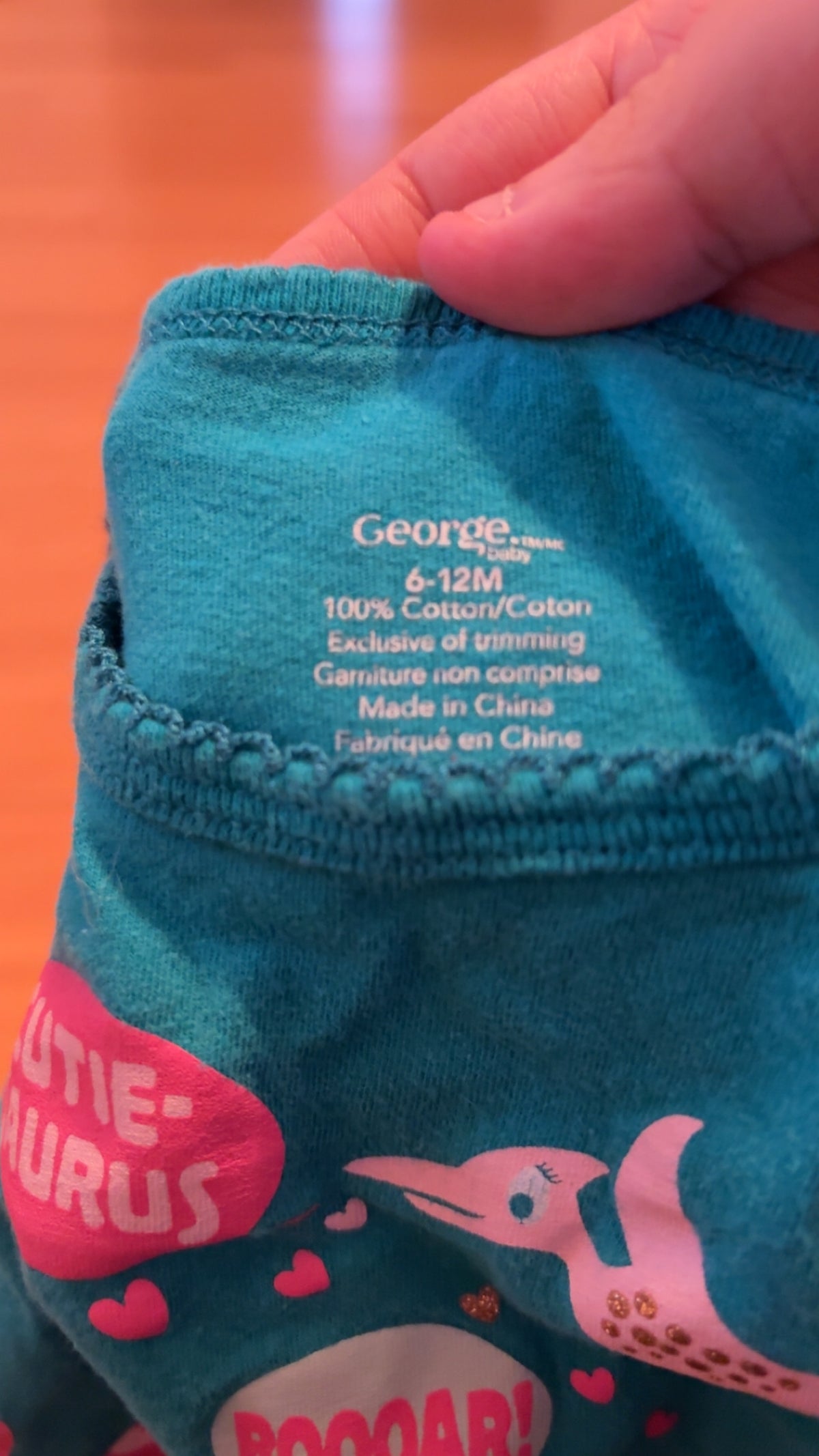 Cache couche George 6-12 mois (cmb)