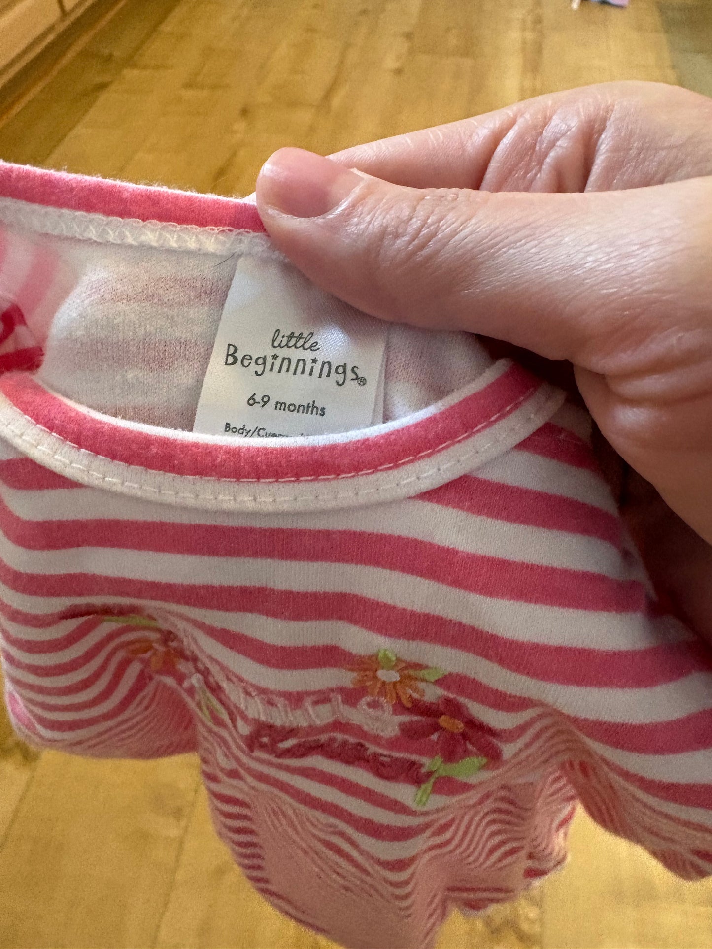 Barboteuse little beginer 6-9 mois