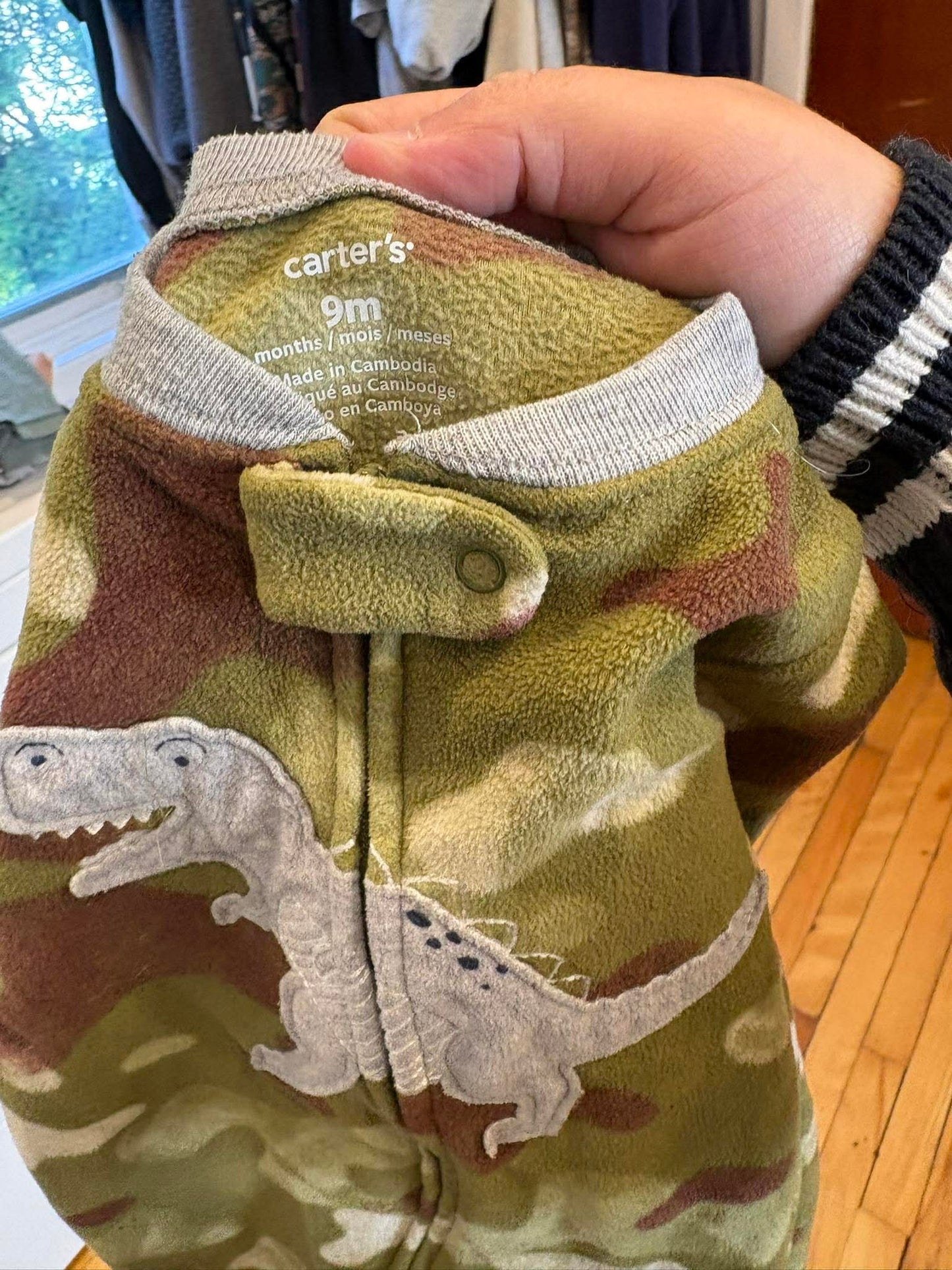 Pyjama carter’s 9 mois(cmb)