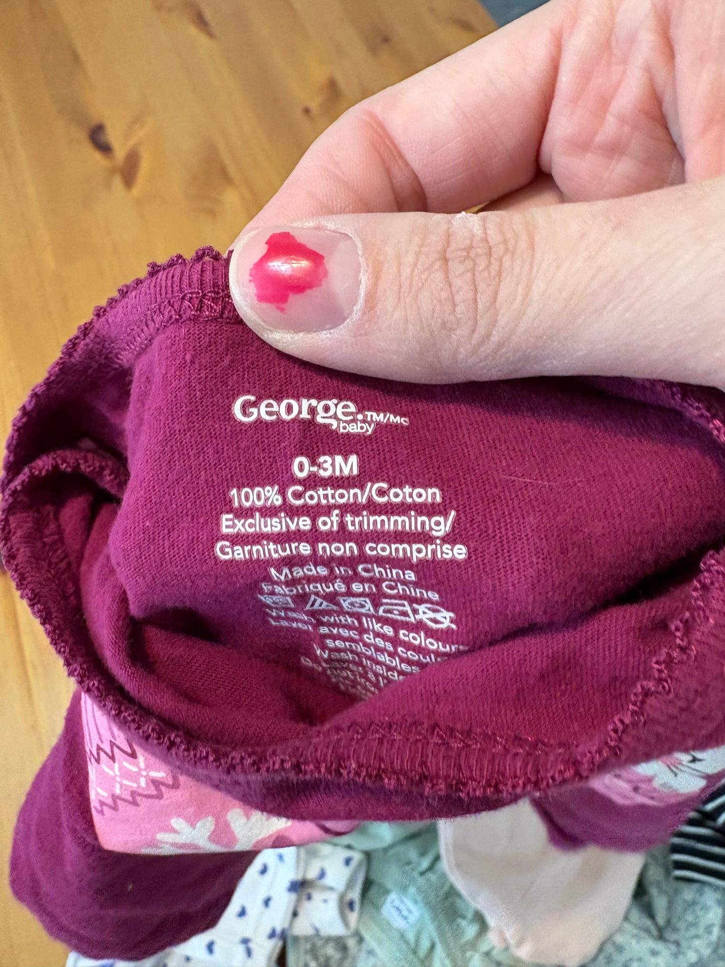 Cache-couche george 0-3 mois