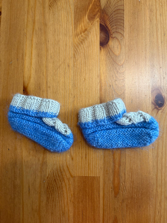 Pantouffle 6-12 mois fait main