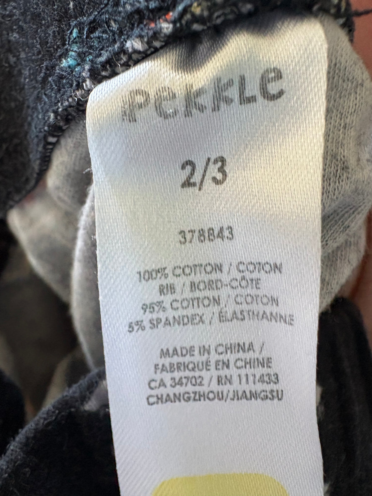 Pyjama Pekkle 2-3 ans (cmb)
