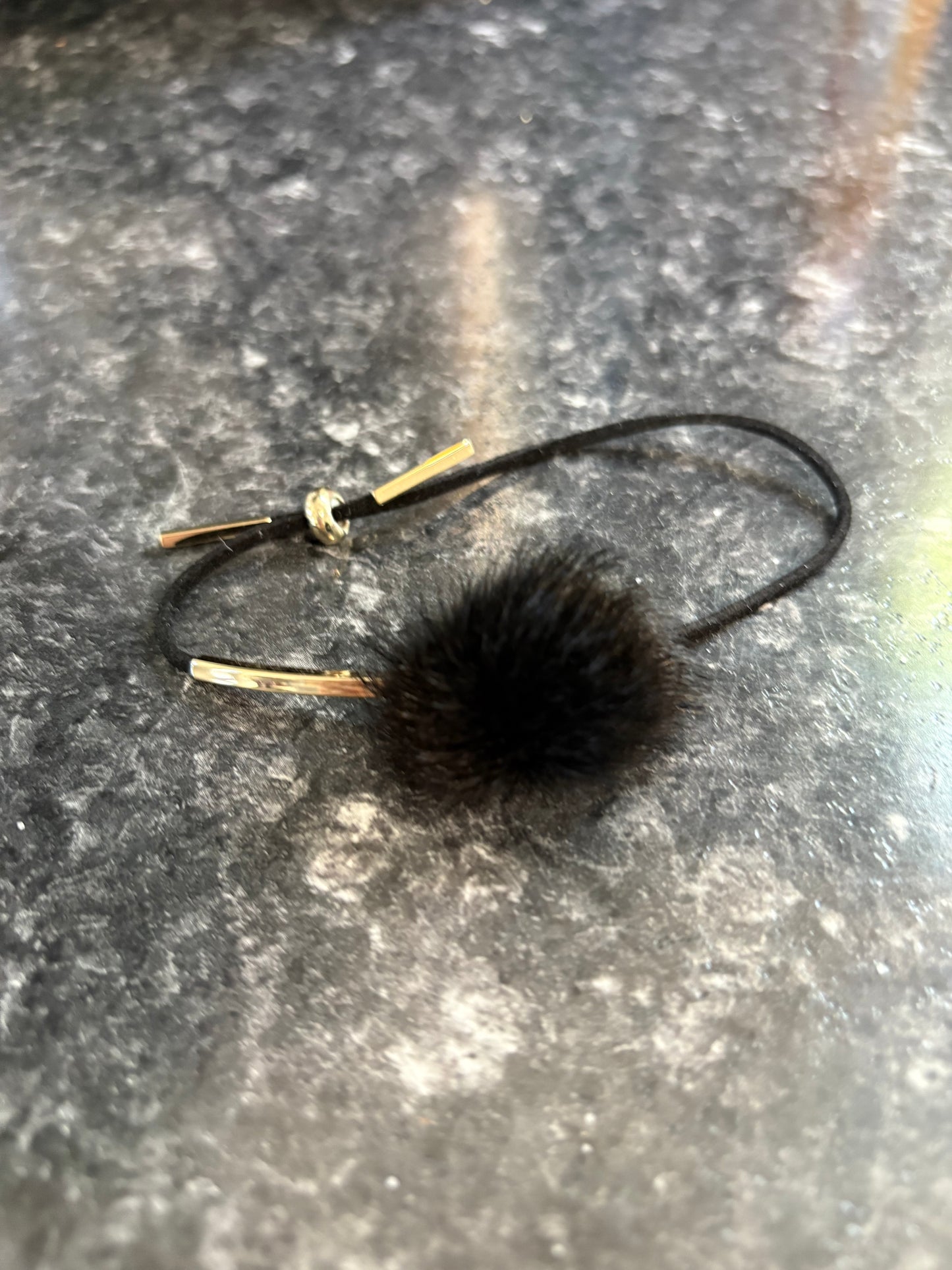 Bracelet avec vraie fourrure