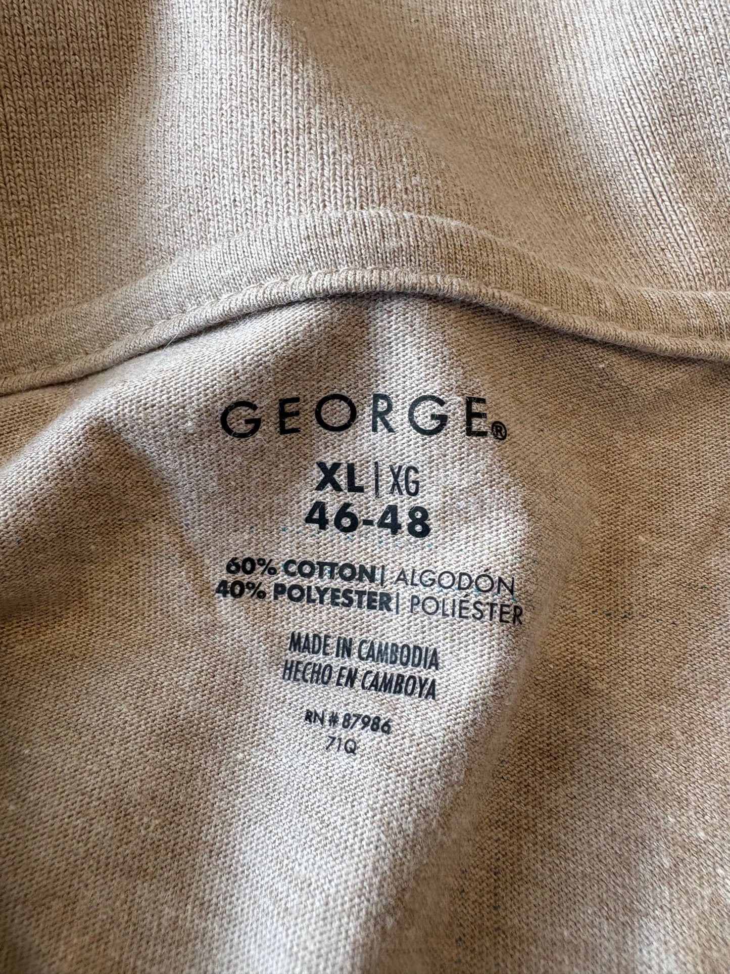 Chemise style polo George XL