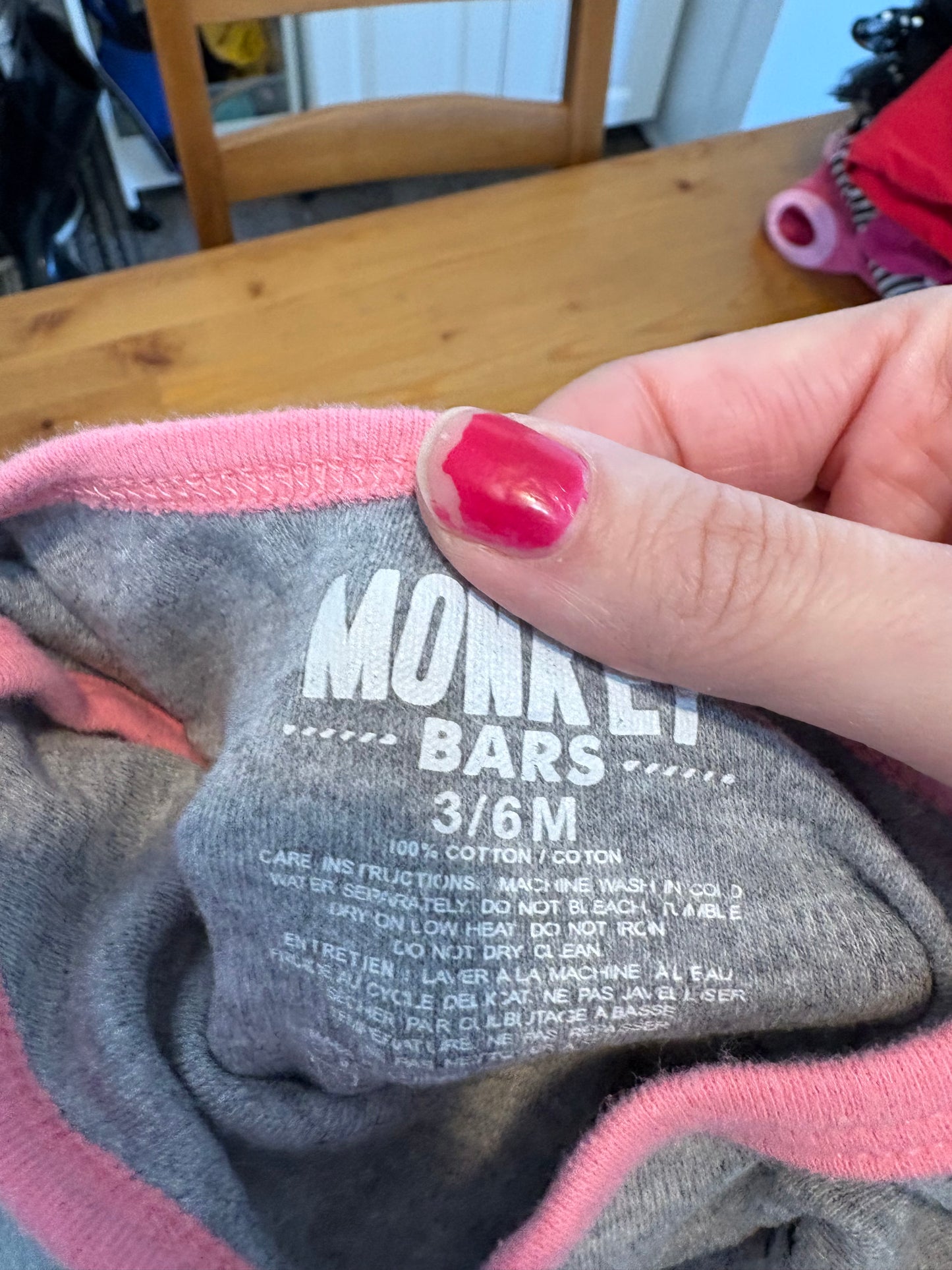 Cache-couche monkey bar 3-6 mois