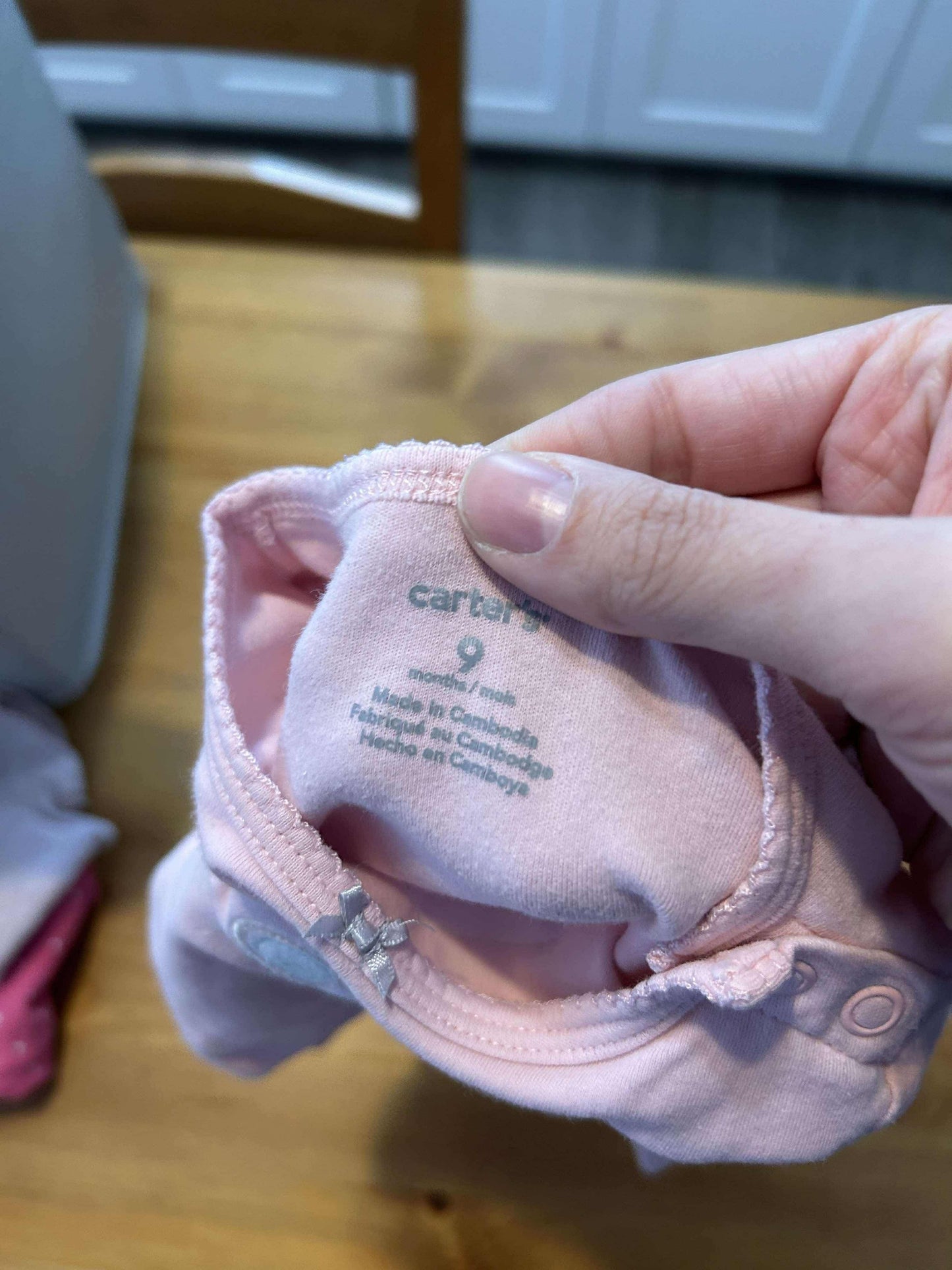 cache-couche carter’s 9 mois