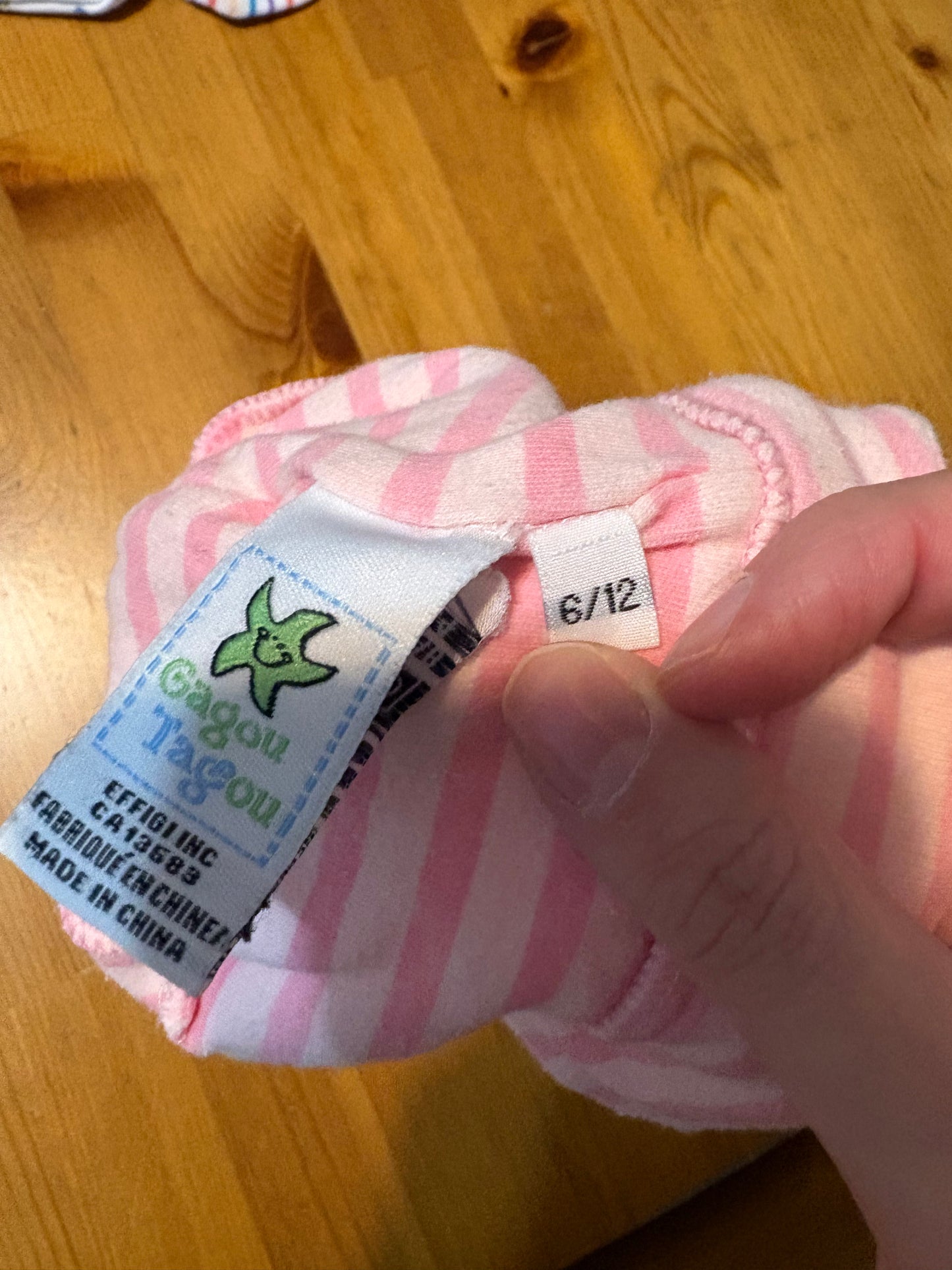 Bonnet gagou tagou 0-6 mois