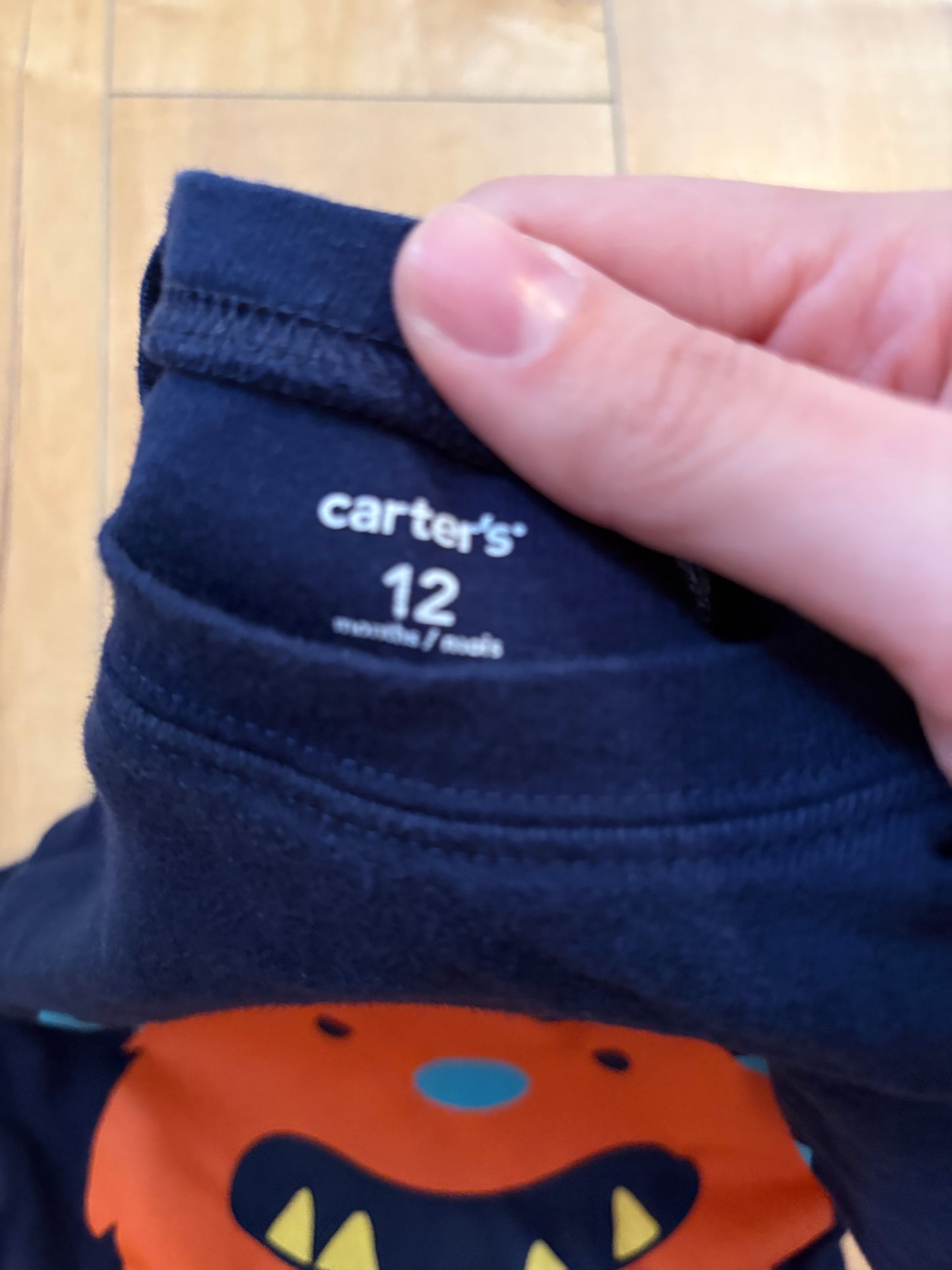 T-shirt carter’s 12 mois état neuf