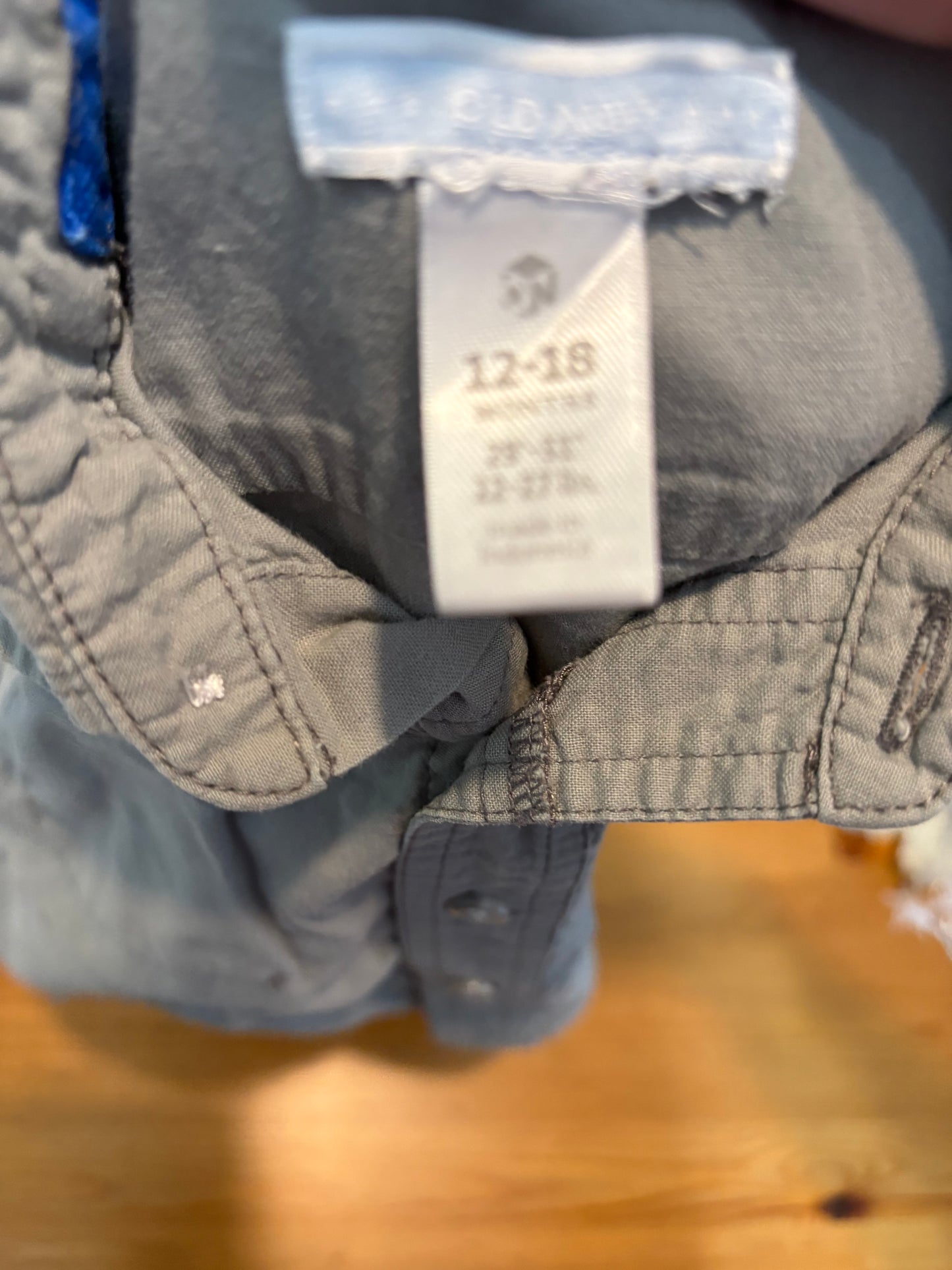 Chemise old navy 12-18 mois