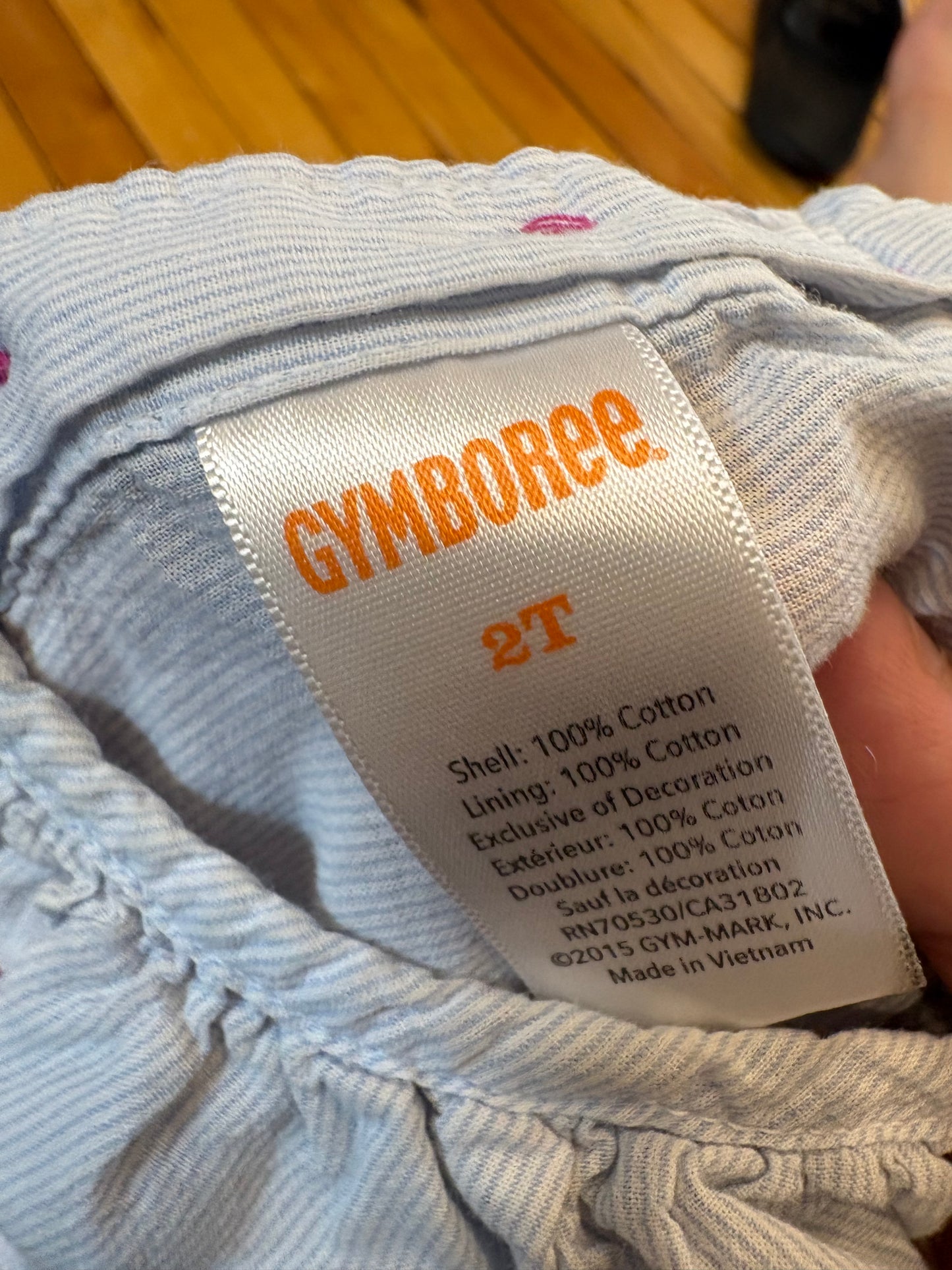 Chandail gymboree 2T