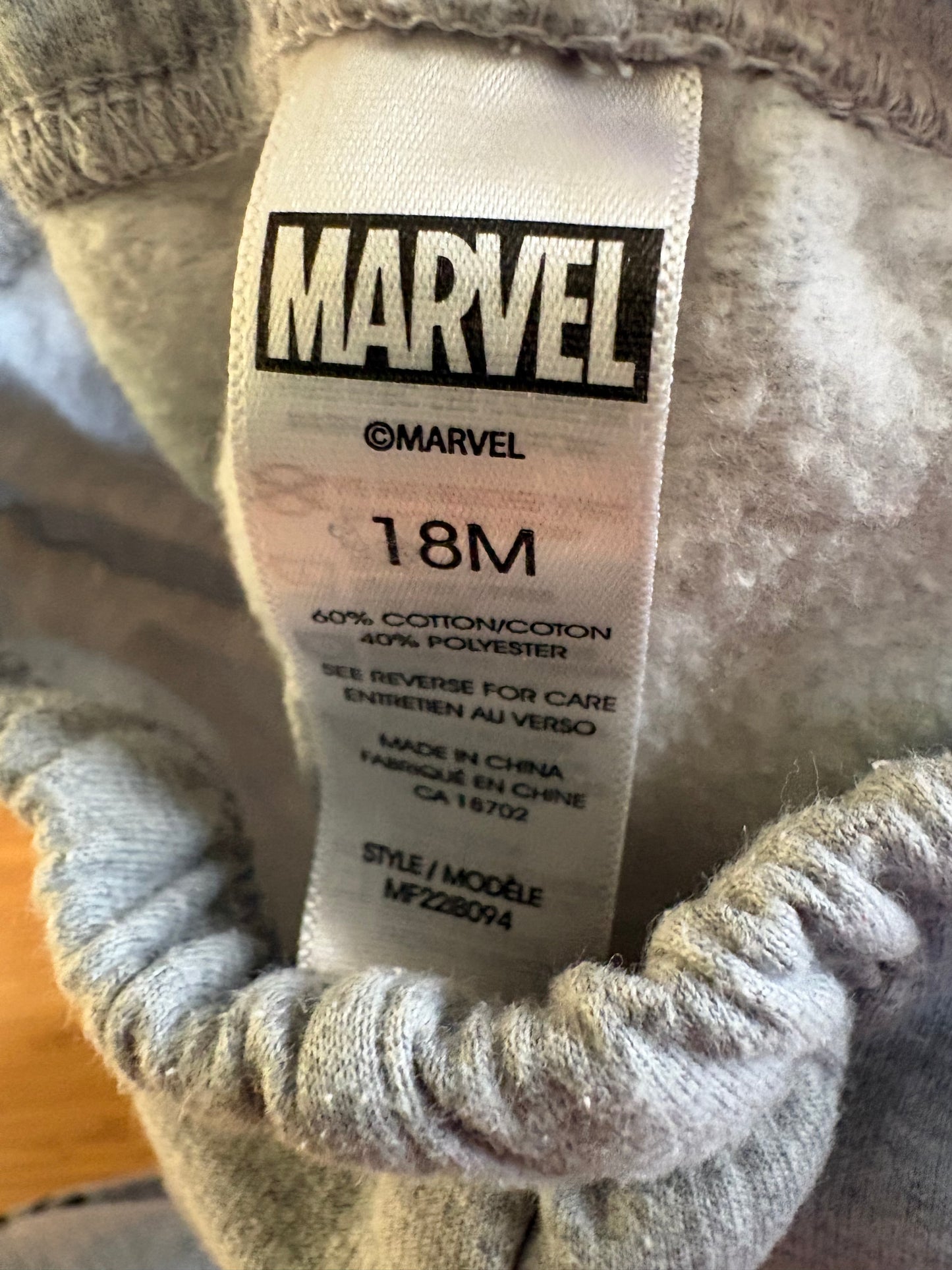 Pantalon Marvel 18 mois (cmb)