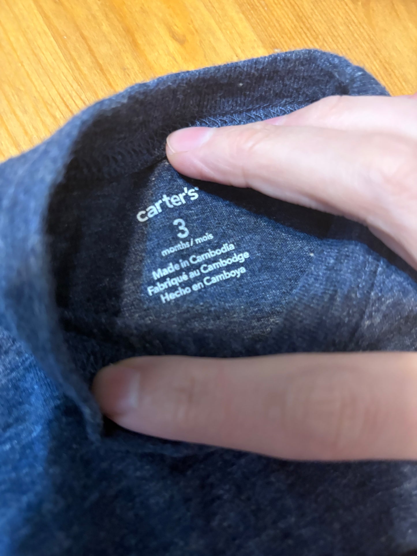 T-shirt carter’s 3 mois