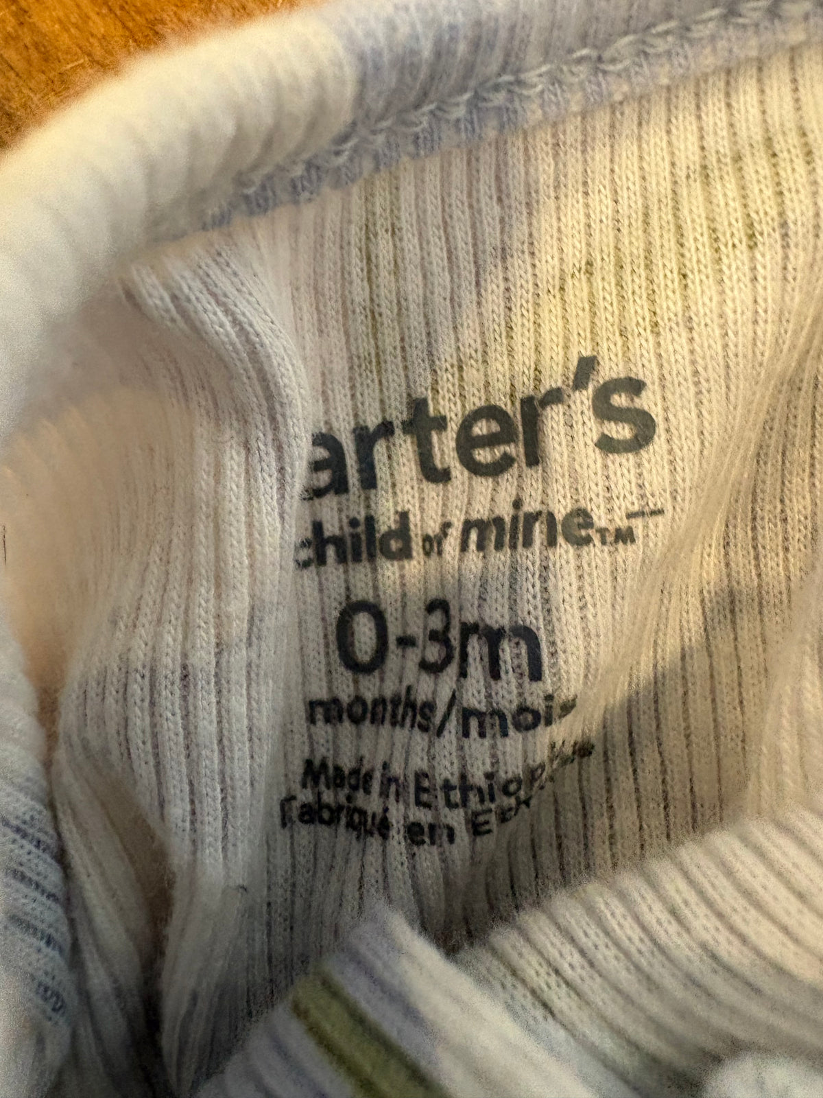 Pyjama carter's 0-3 mois (cmb)*