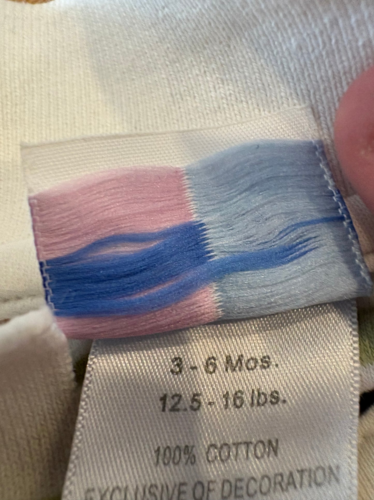 Cache couche just born 3-6 mois